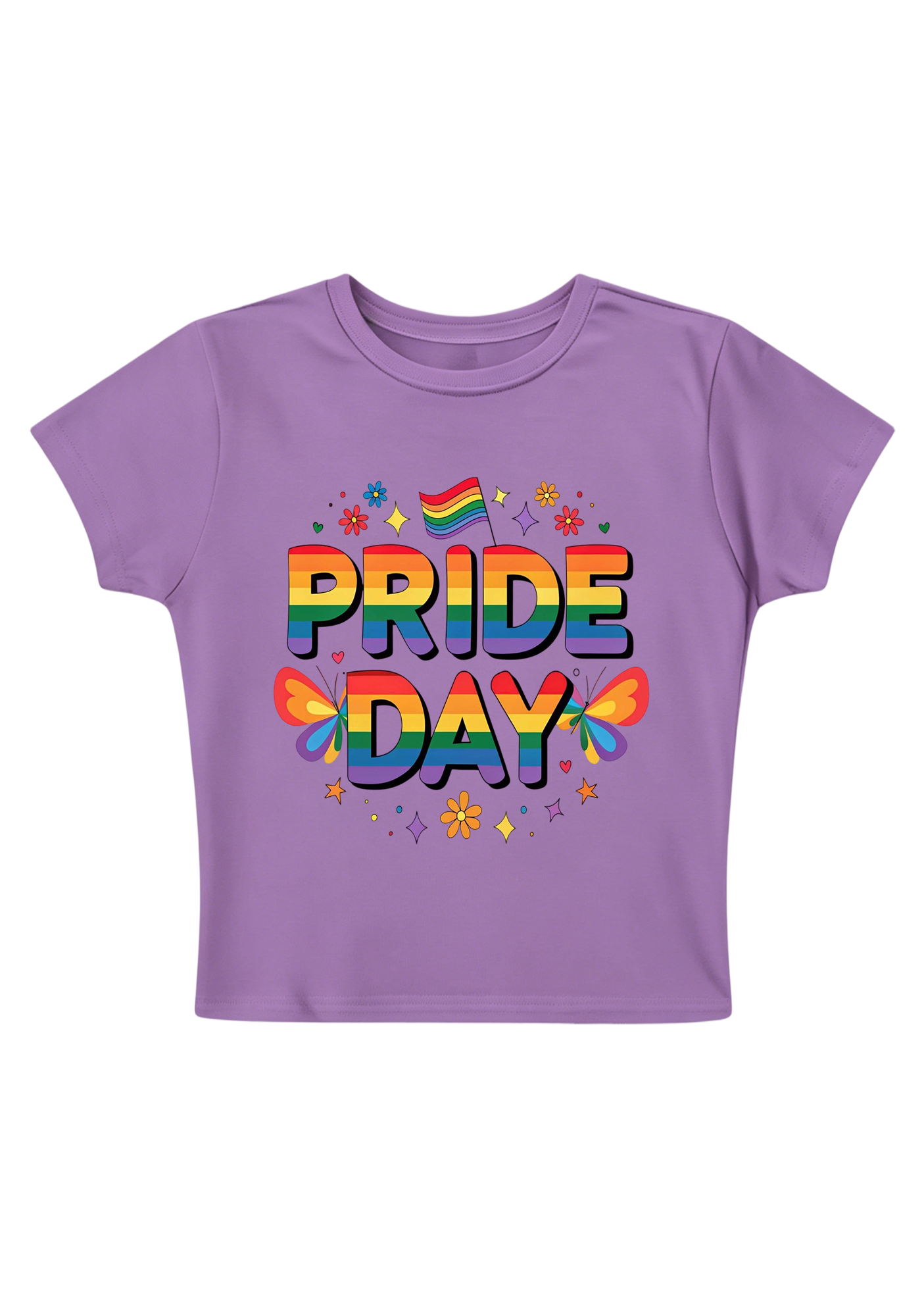 Pride Day Y2K Baby Tee