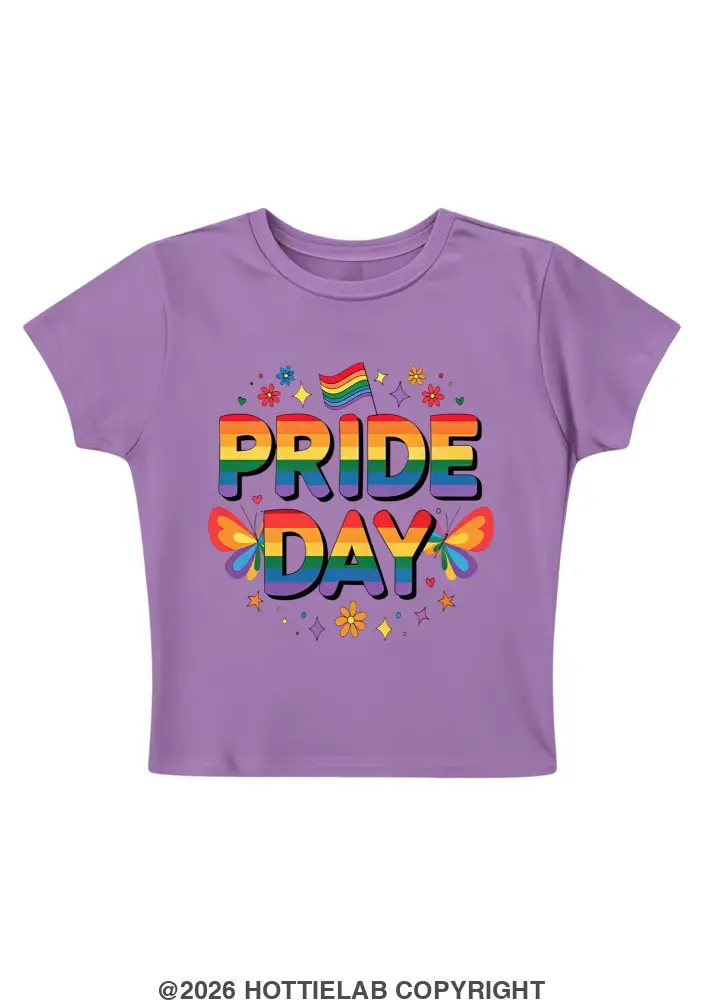 Pride Day Y2K Baby Tee