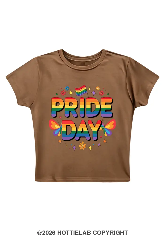 Pride Day Y2K Baby Tee
