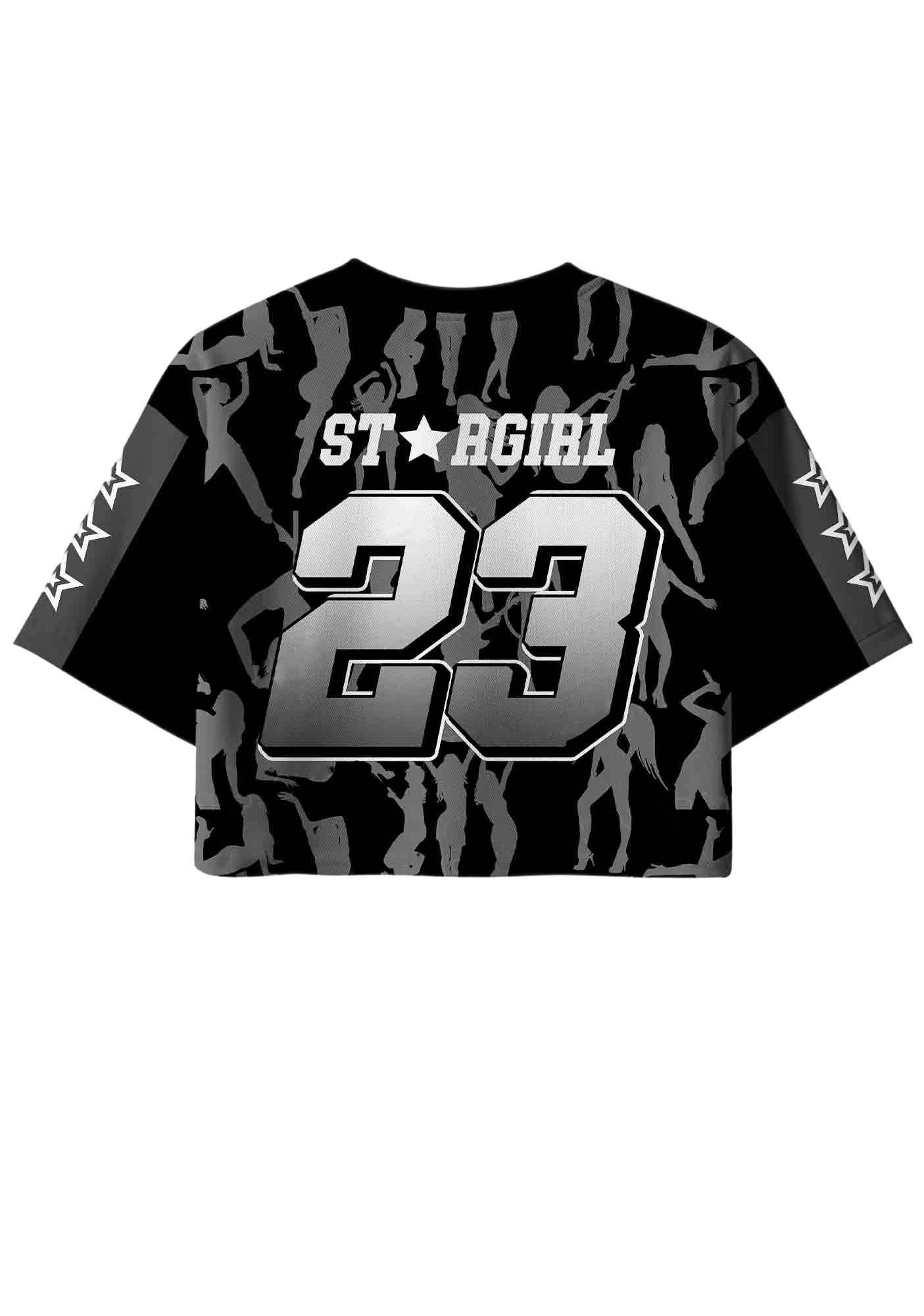 Star girl Serve Cunt Y2K Crop Sport Jersey Shirts