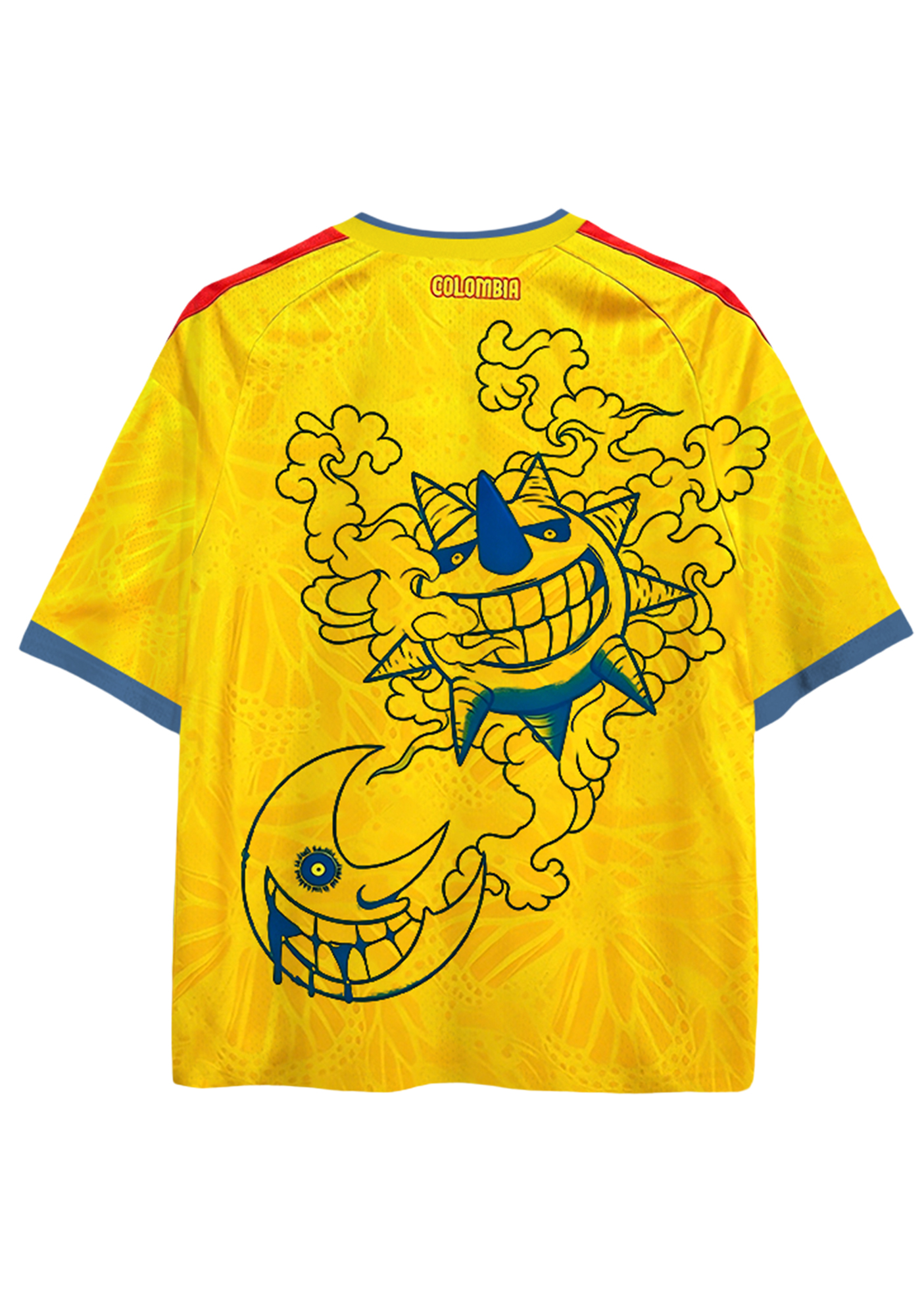 Soul Eater Sun & Moon Colombia Mesh Jersey Shirts