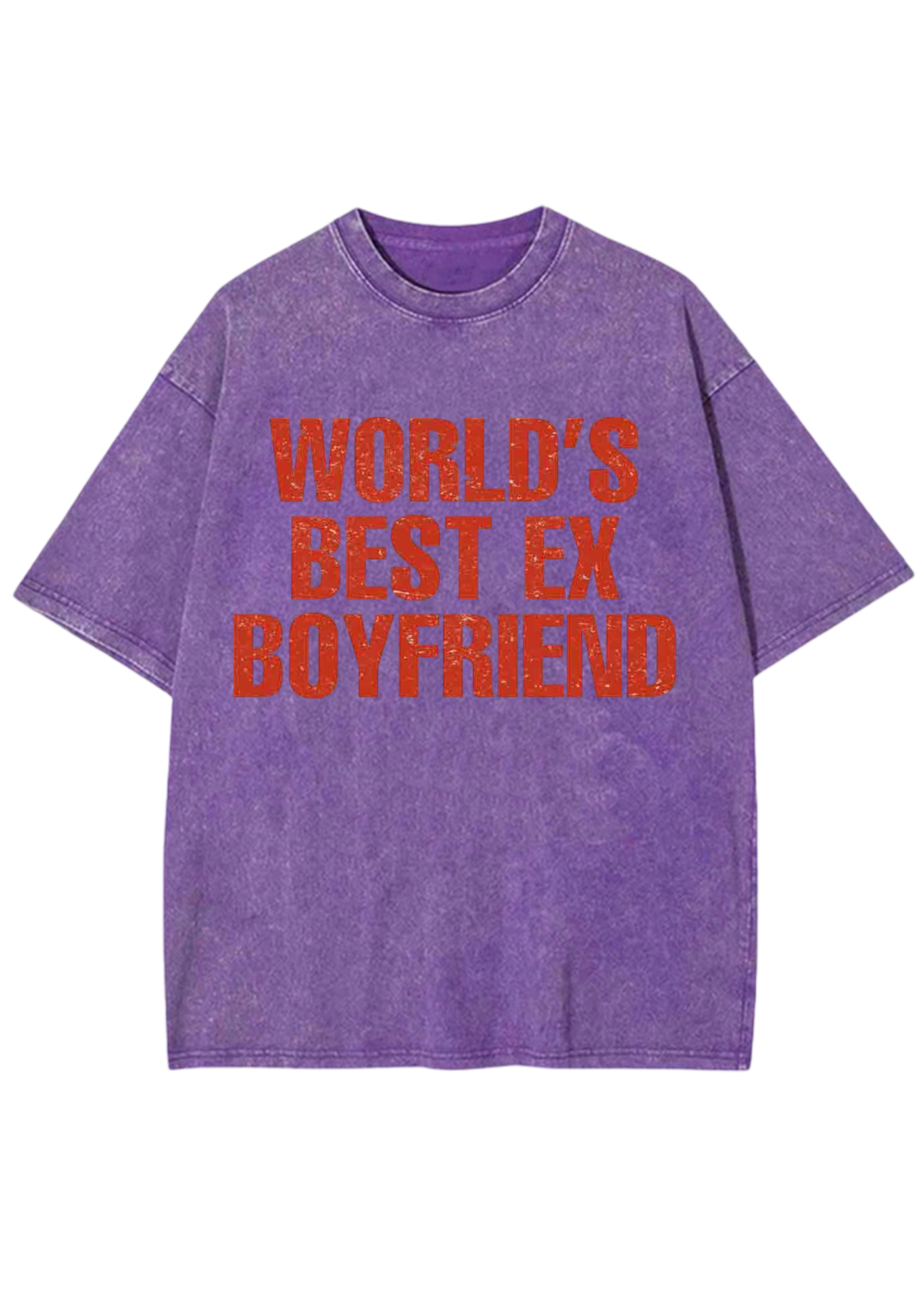 World's Best Ex Boyfriend Y2K Washed Tee