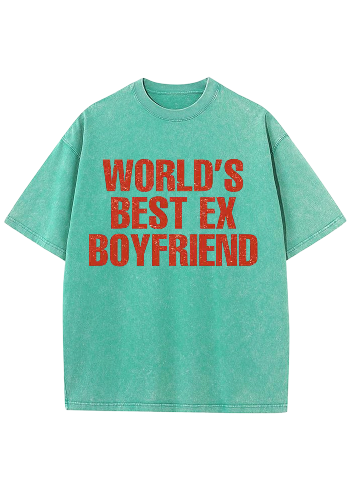 World's Best Ex Boyfriend Y2K Washed Tee