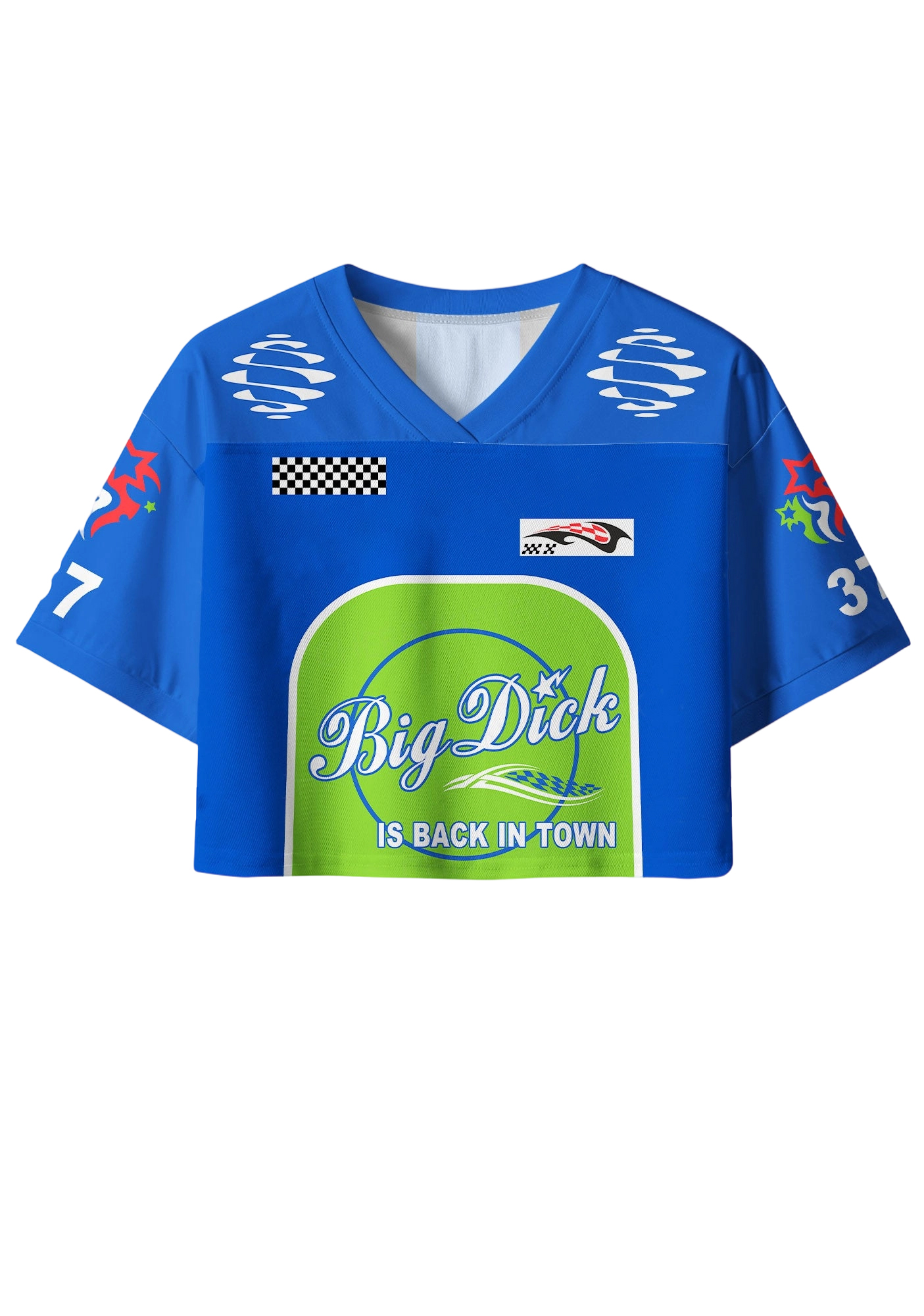 Big duck Y2K Crop Sport Jersey Shirts