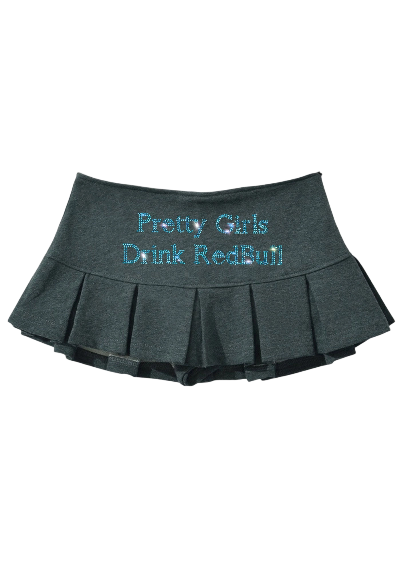 Pretty Girls Drink RedBull Y2K Mini Pleated Skirts