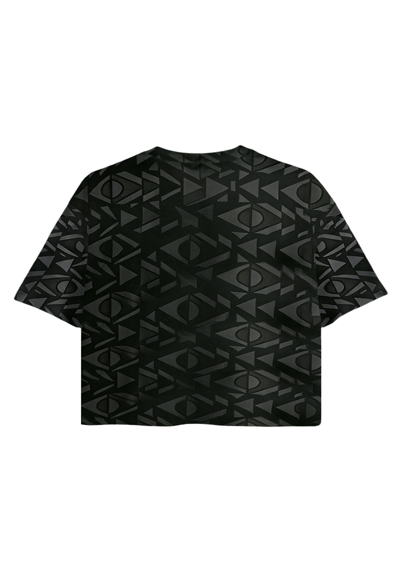 Goku Ultra Instinct Brazil Black Cropped Mesh Jersey Shirt