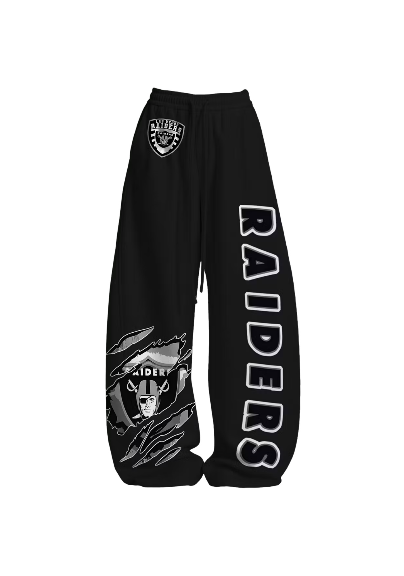 Las Vegas Raiders Claw Rip Mascot Tops & Elasticated Trousers Two-Piece Set