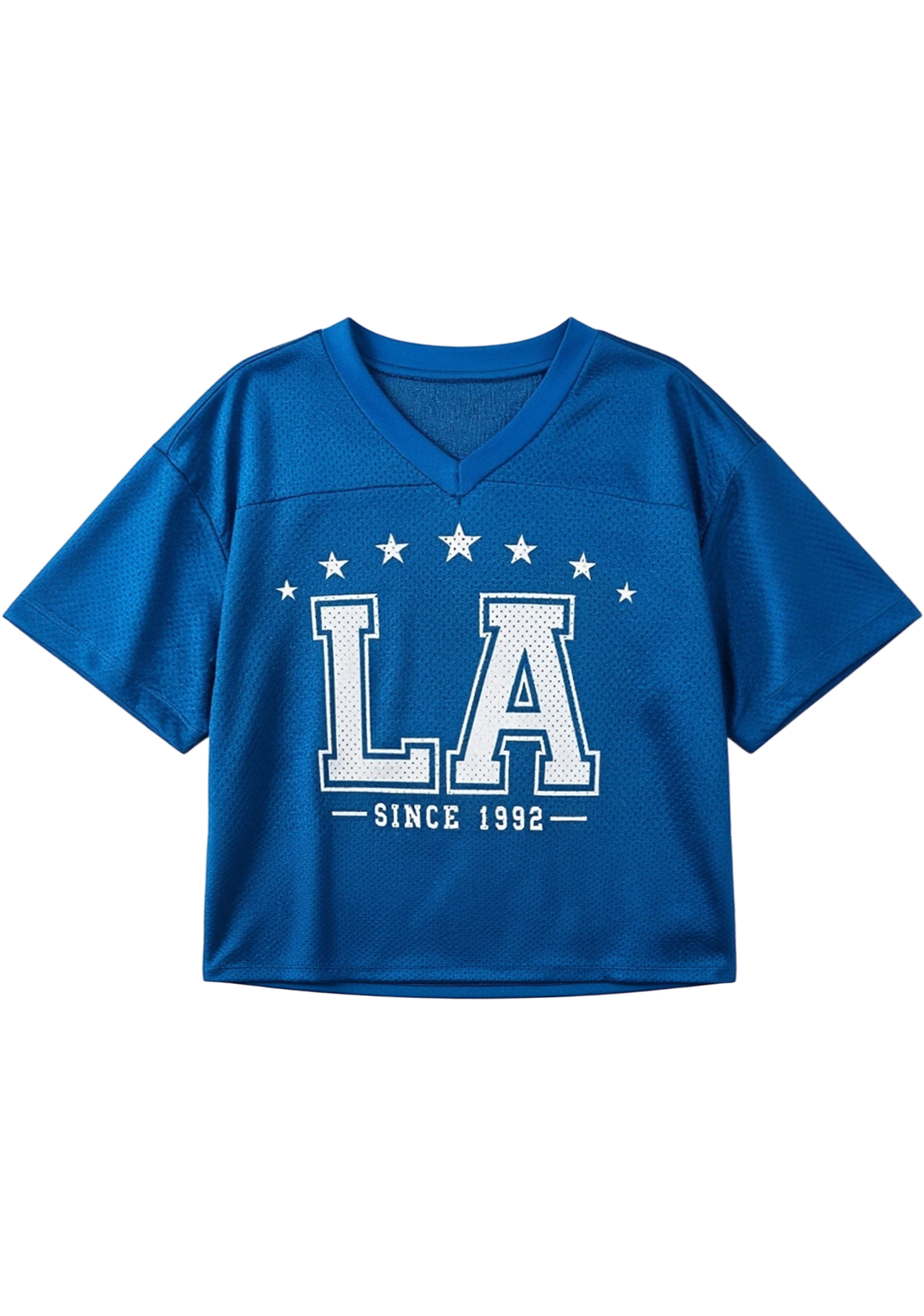  LA 1992 Cropped Jersey Shirt