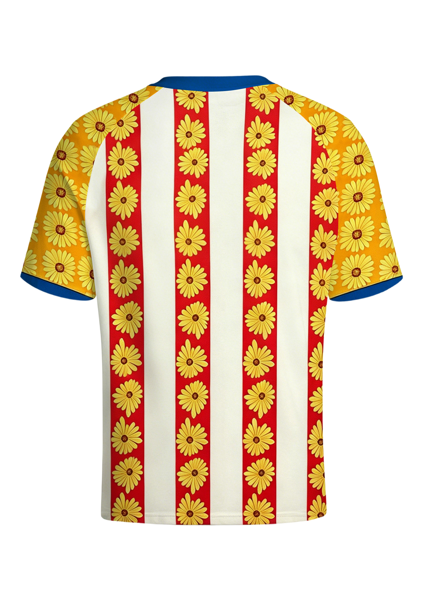 Colombia Sunflower Stripe Retro Jersey Shirts