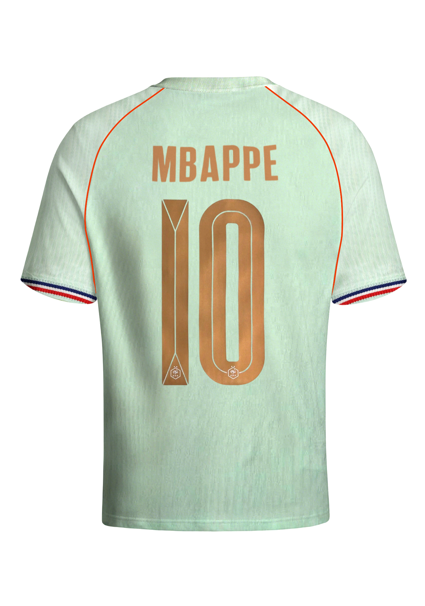 France National Team No.10 Light Jersey Shirts