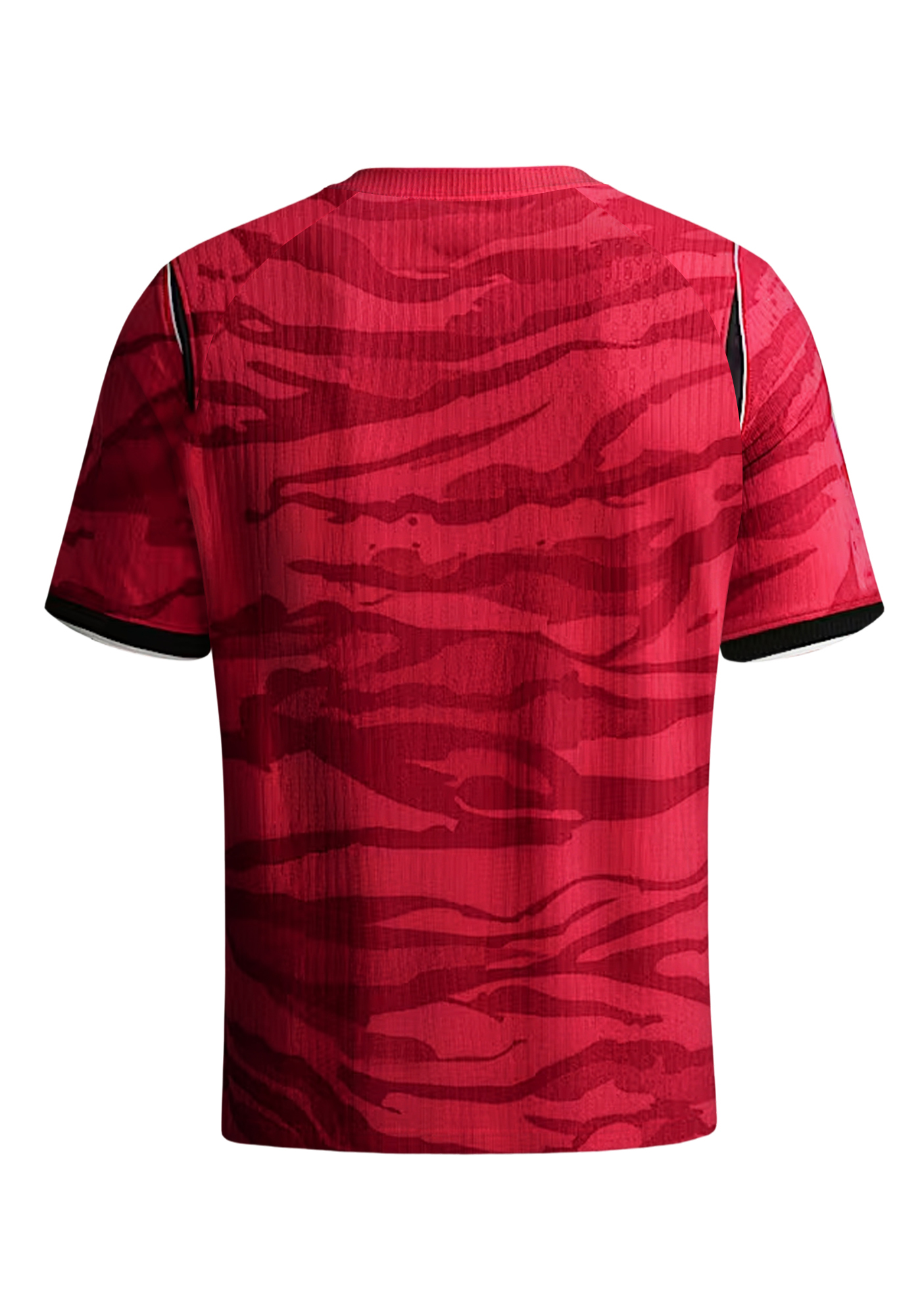 South Korea National Team Red Tiger Camo Jersey Shirts