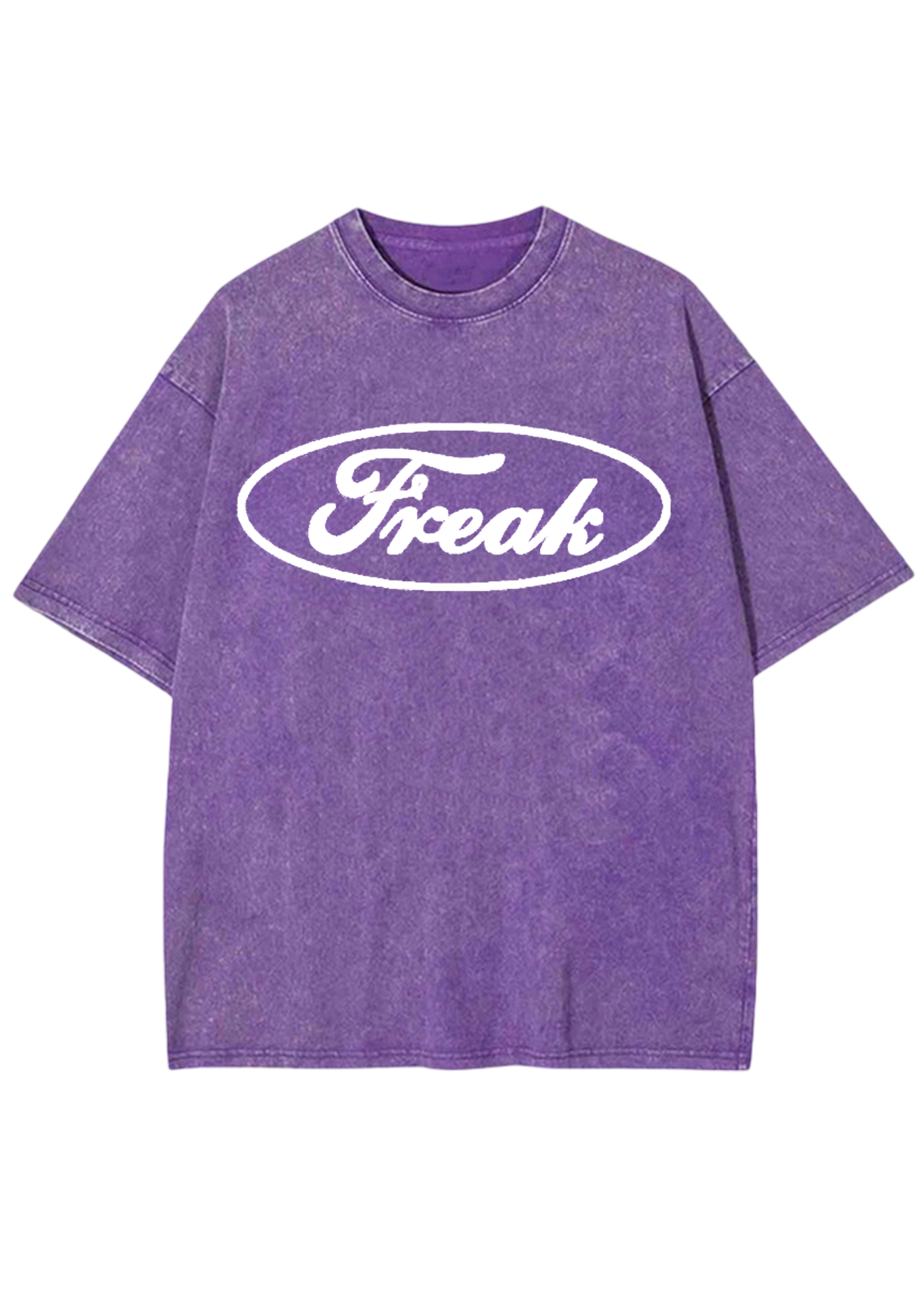 Oval Freak Y2K Washed Tee