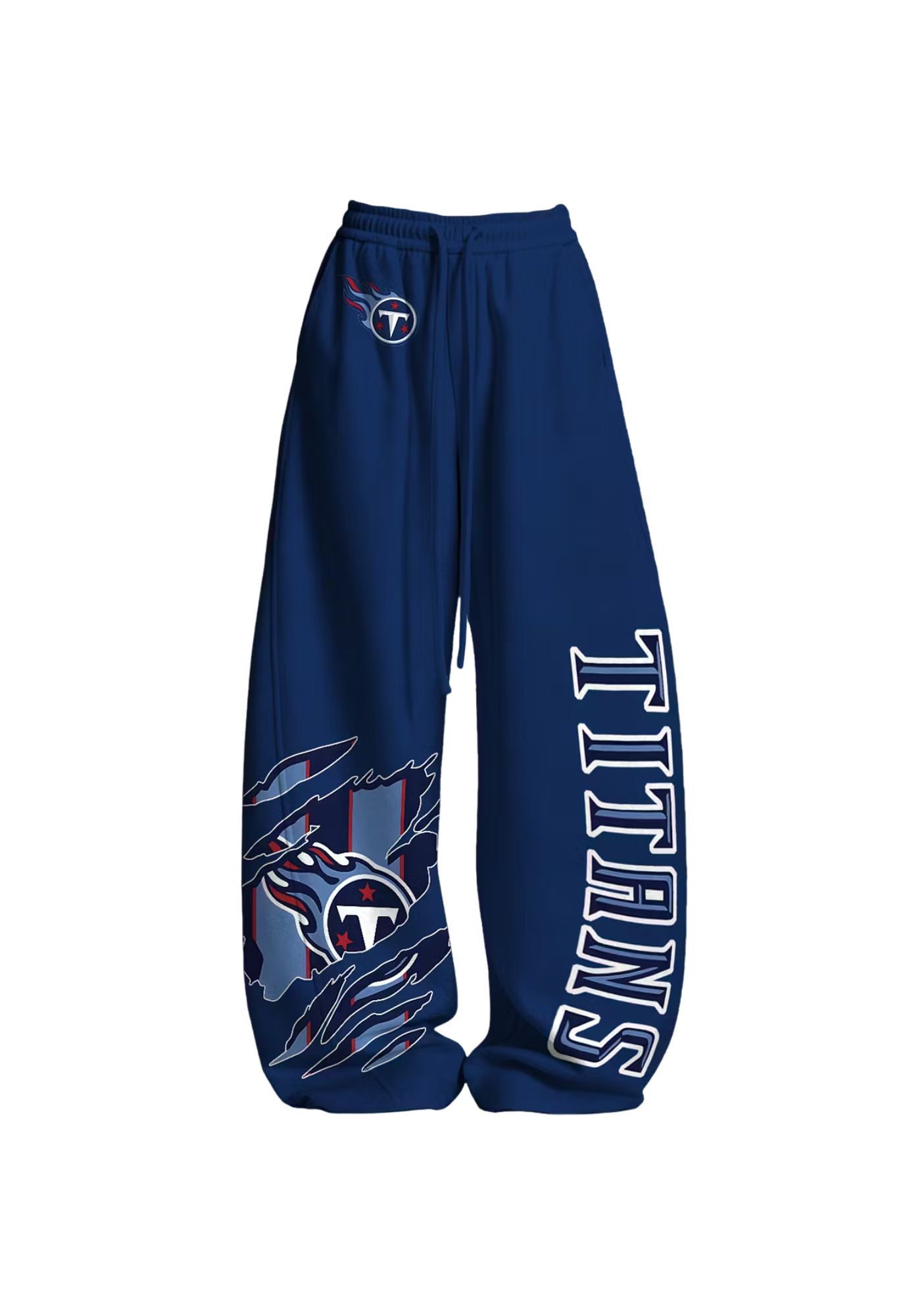 [Tennessee Titans Claw Rip T Tops & Elasticated Trousers Two-Piece Set