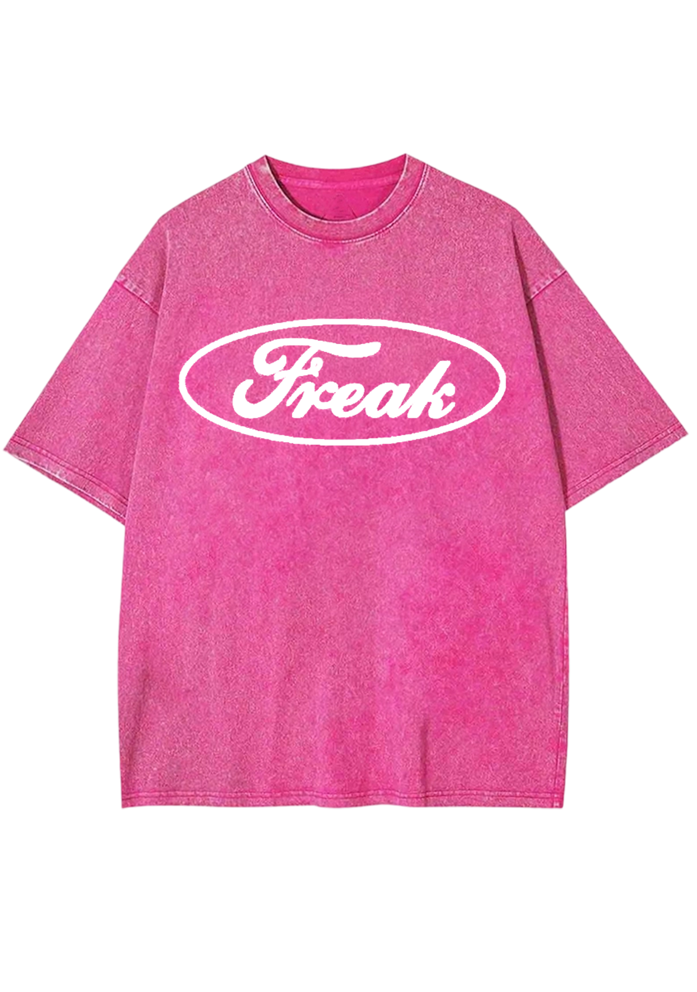 Oval Freak Y2K Washed Tee