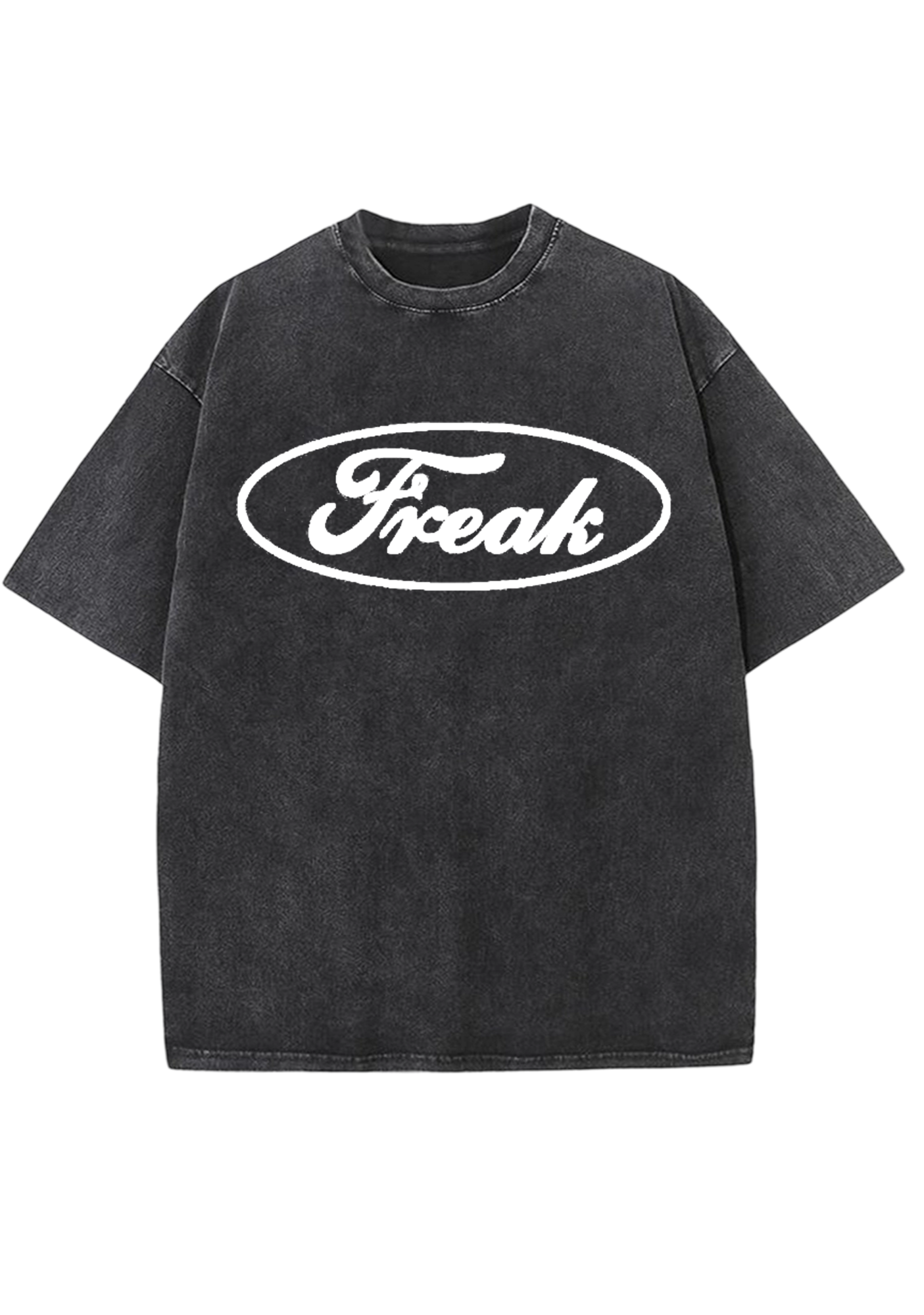 Oval Freak Y2K Washed Tee