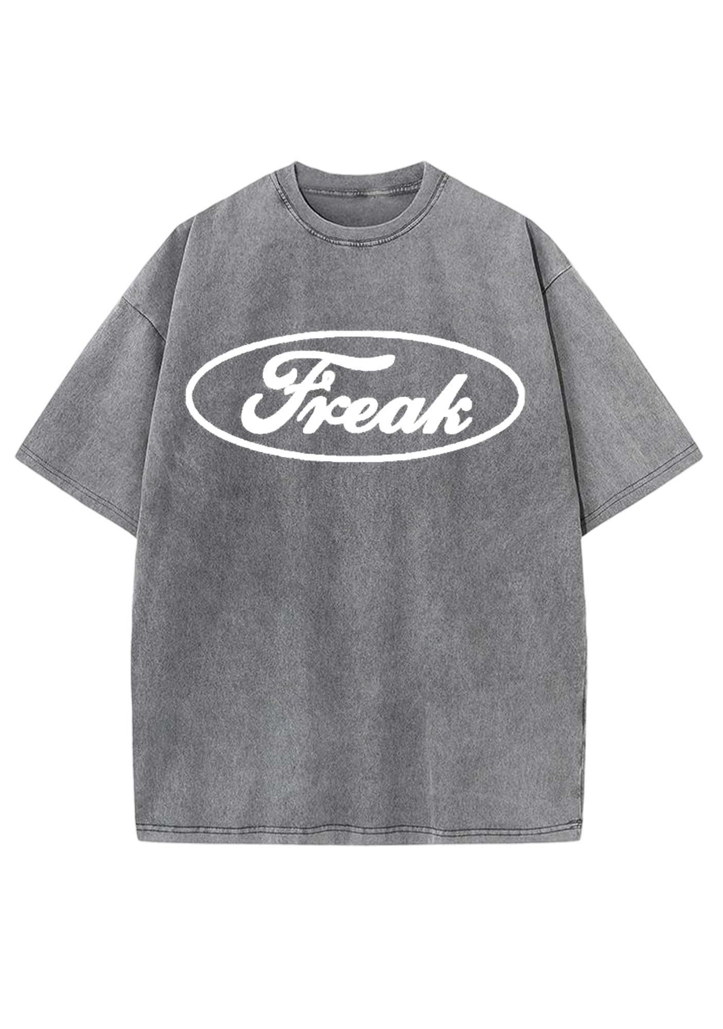 Oval Freak Y2K Washed Tee