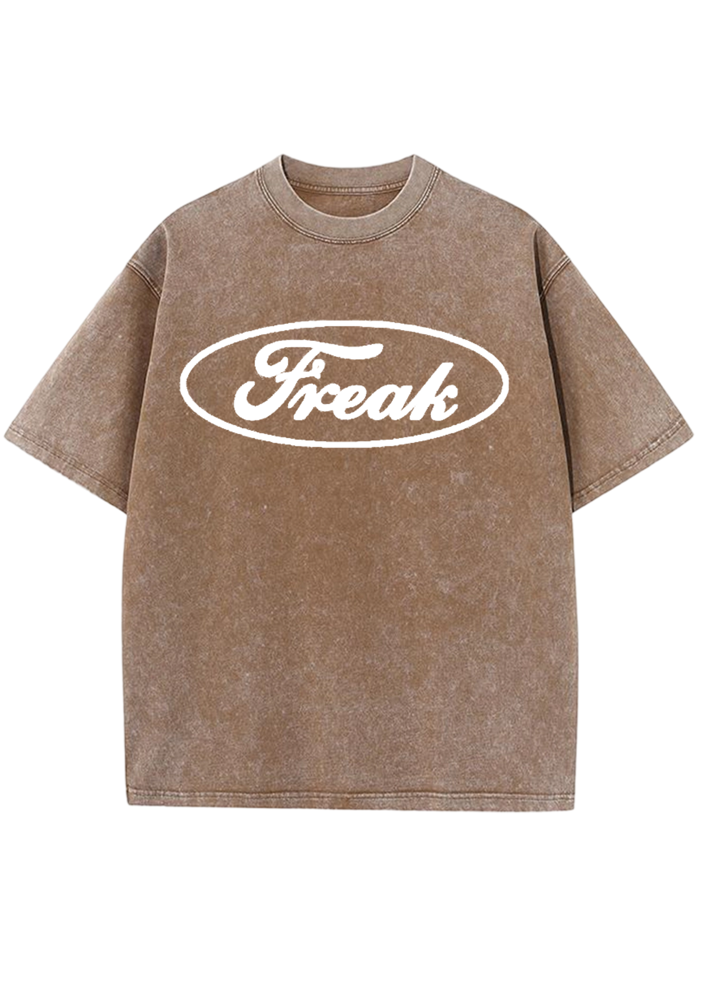 Oval Freak Y2K Washed Tee