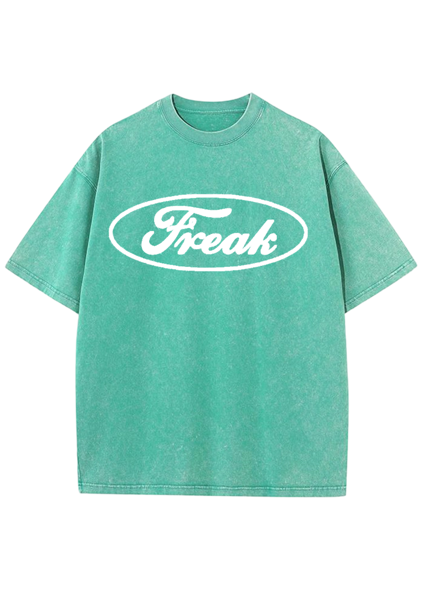 Oval Freak Y2K Washed Tee