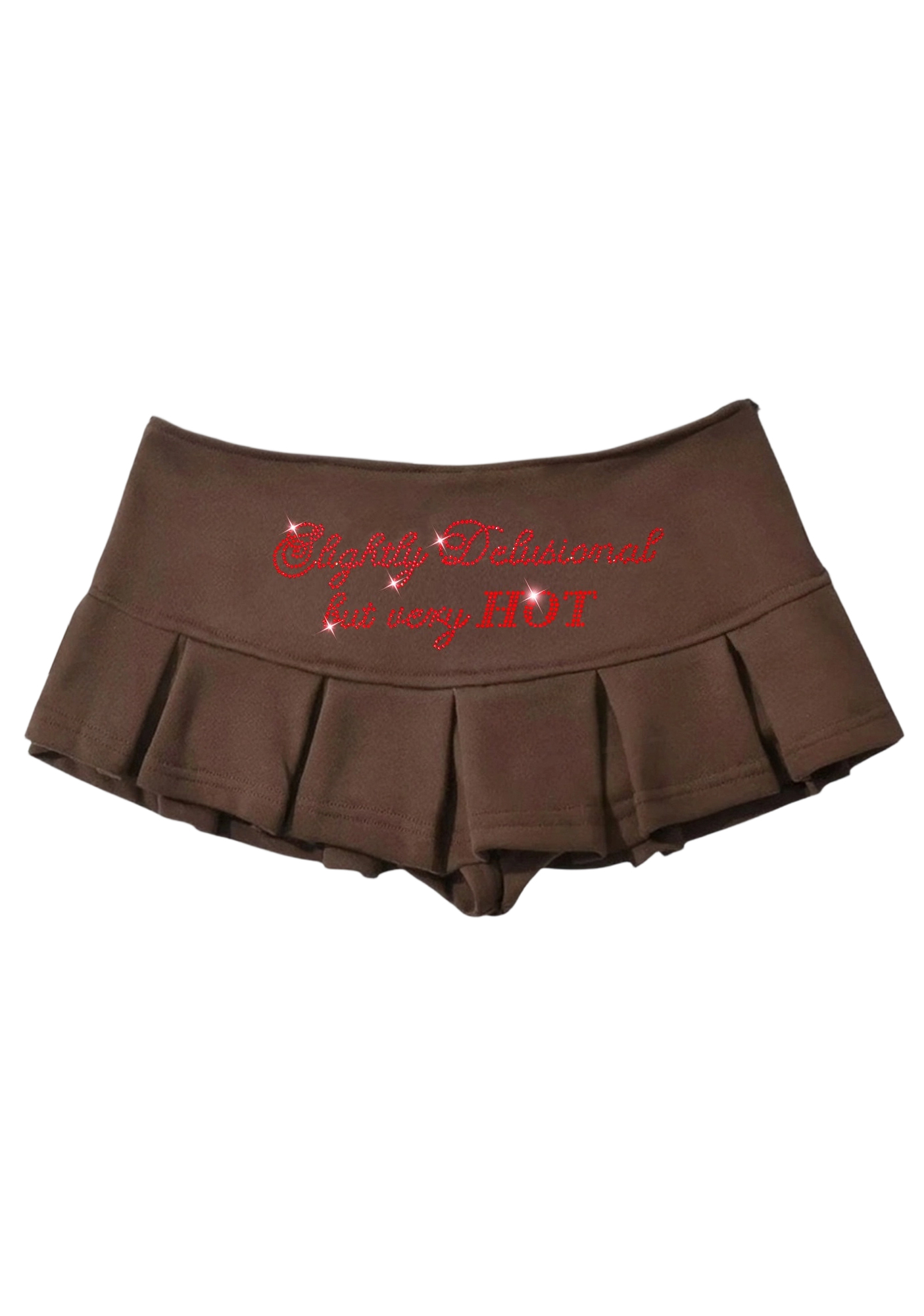 Slightly Delusional But Very Hot Y2K Mini Pleated Skirts
