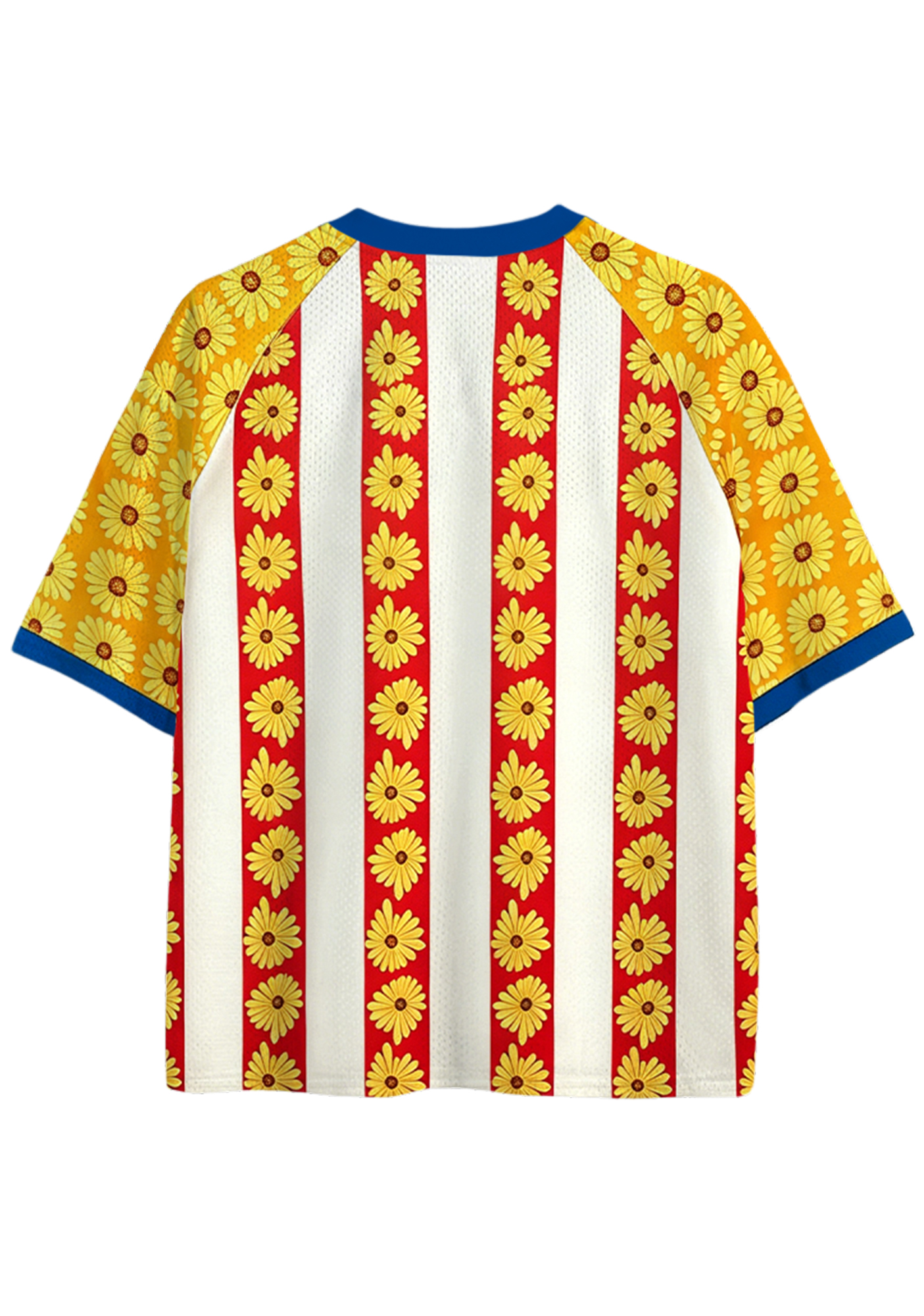  Colombia Sunflower Stripe Retro Mesh Jersey Shirts