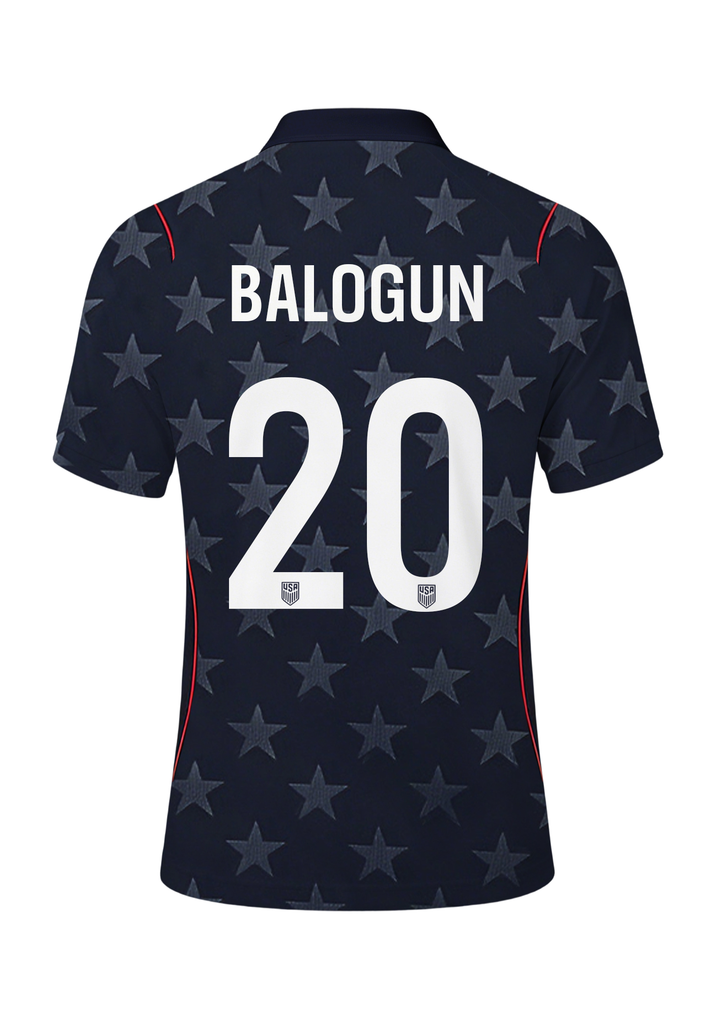 Men's US National Team Navy Star Jersey Shirts