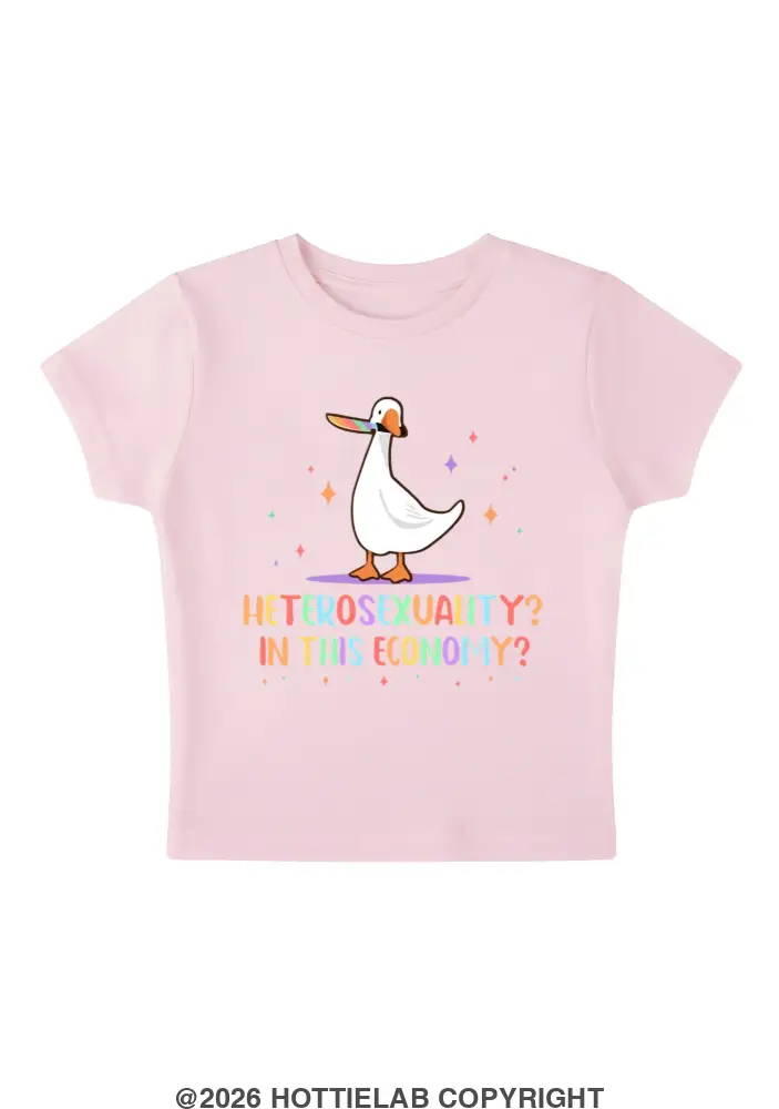 Heterosexuality In This Economy Y2K Baby Tee