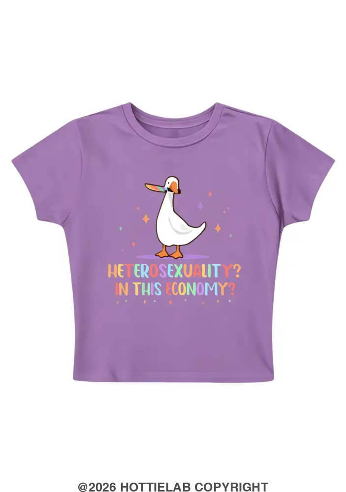 Heterosexuality In This Economy Y2K Baby Tee