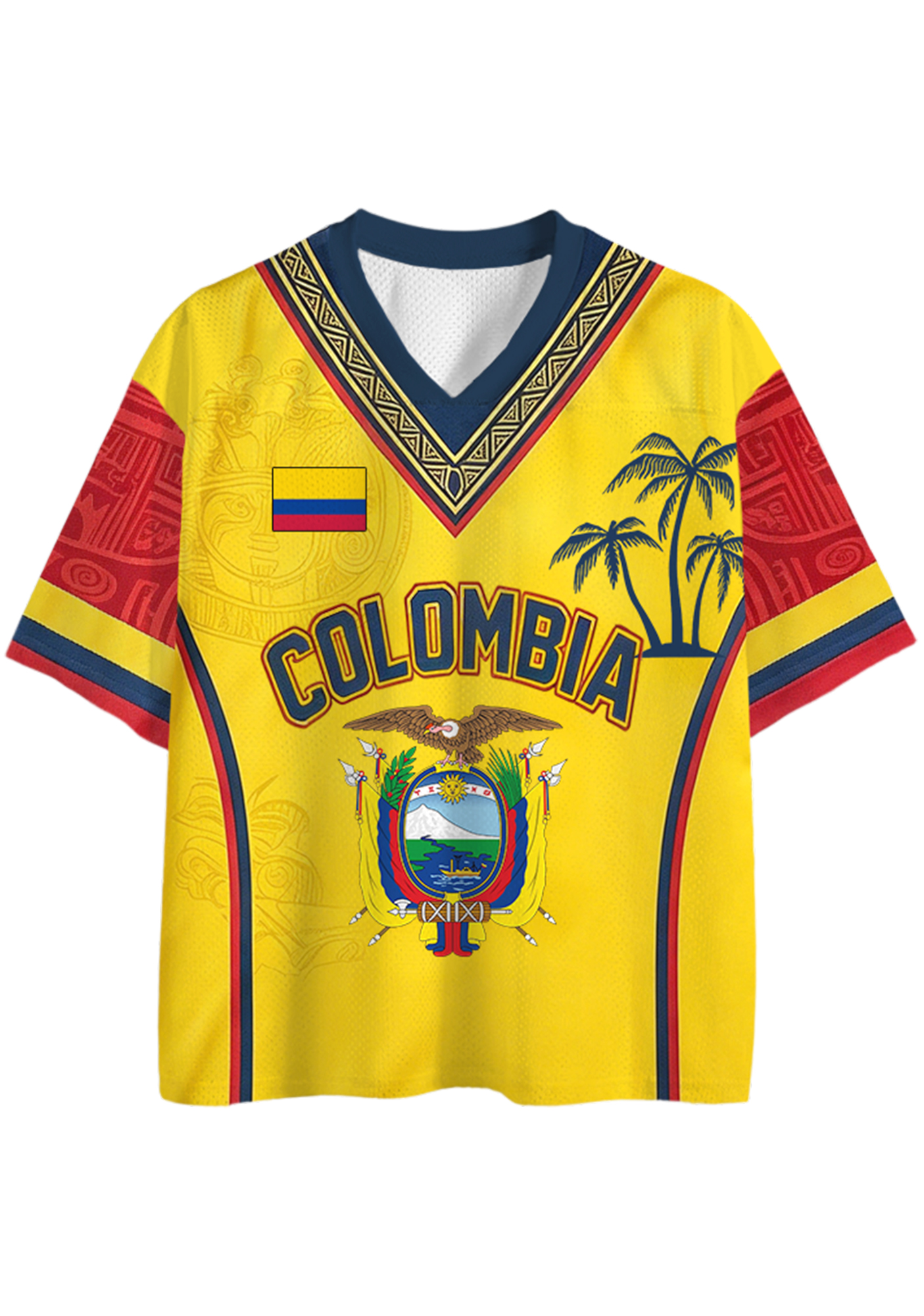 Colombia Coat of Arms Jersey Shirts
