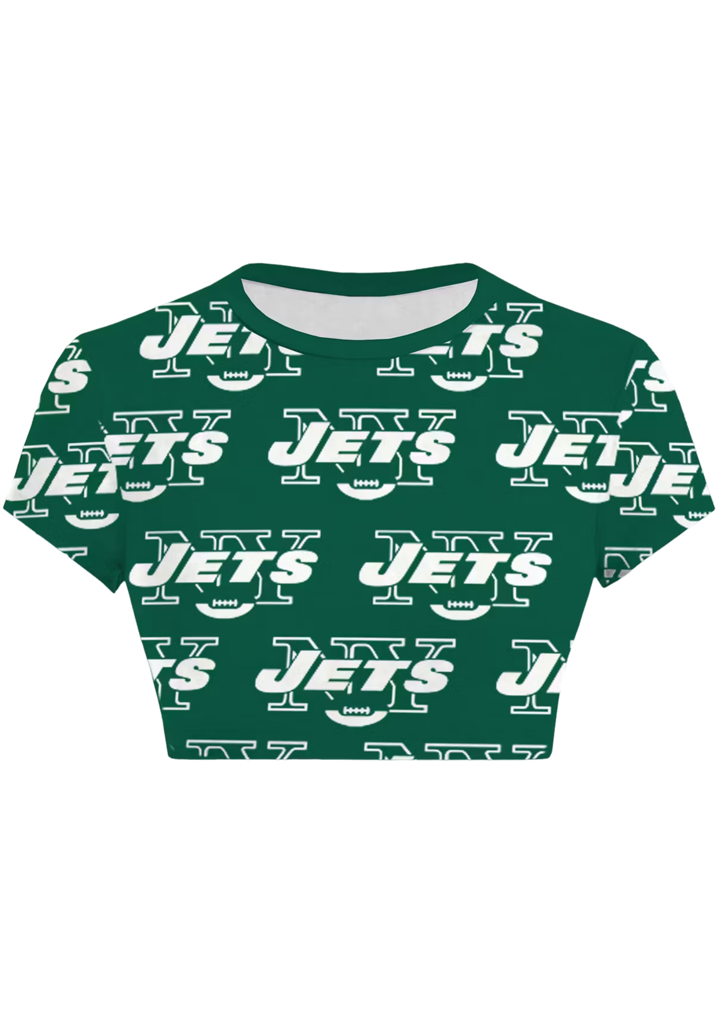 [New York Jets All Over Print Tops & Elasticated Trousers Two-Piece Set