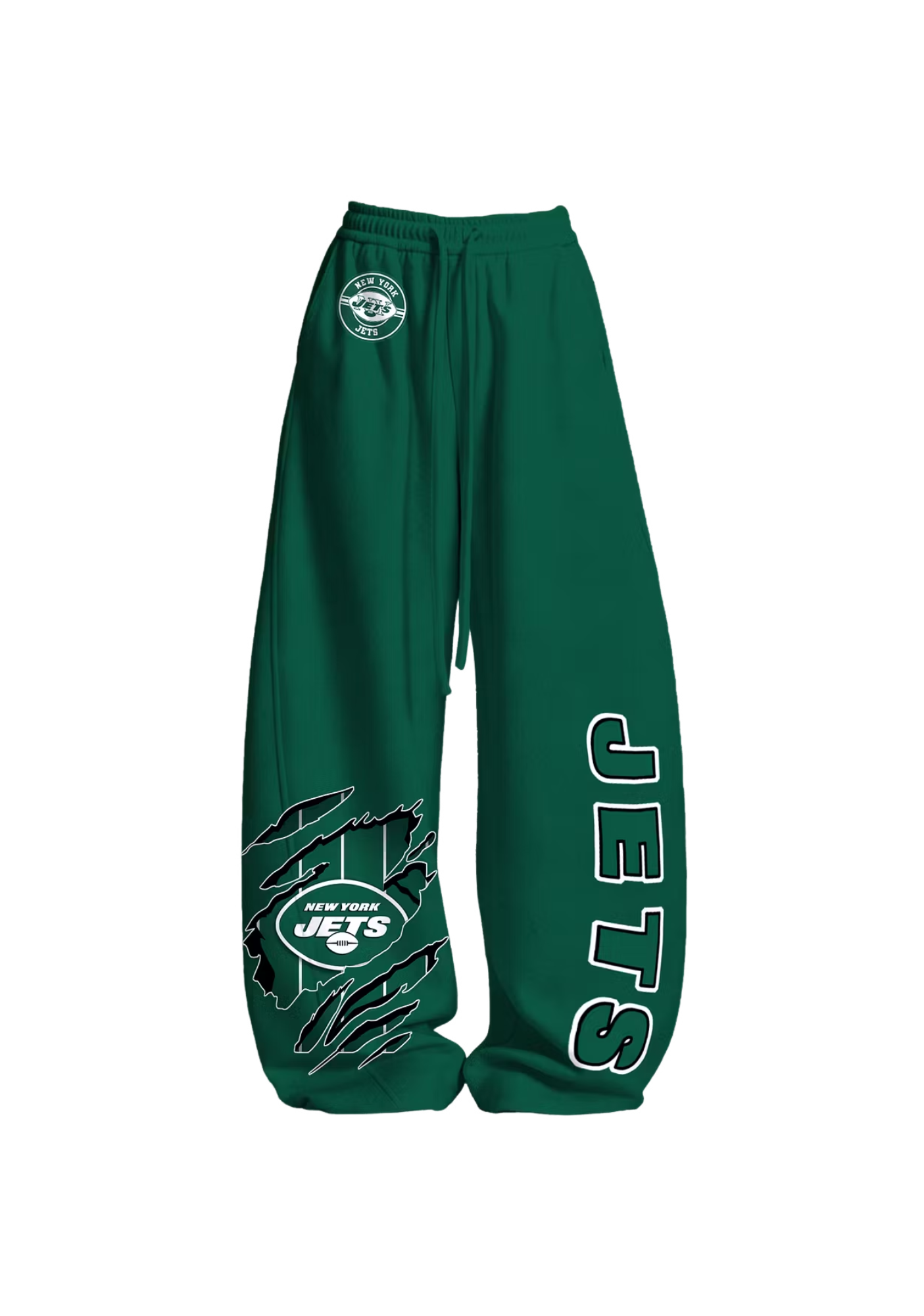 [New York Jets All Over Print Tops & Elasticated Trousers Two-Piece Set