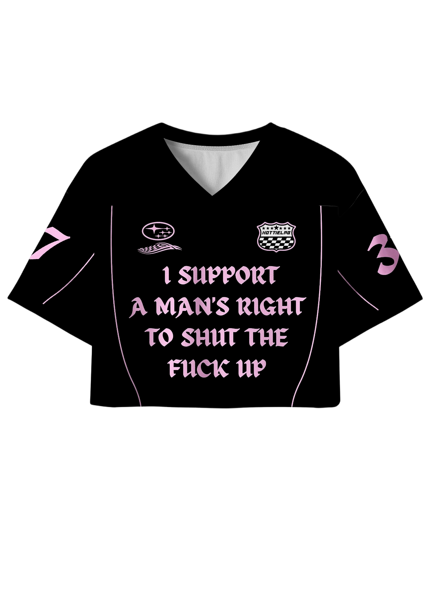 Men's Right Y2K Crop Sport Jersey Shirts