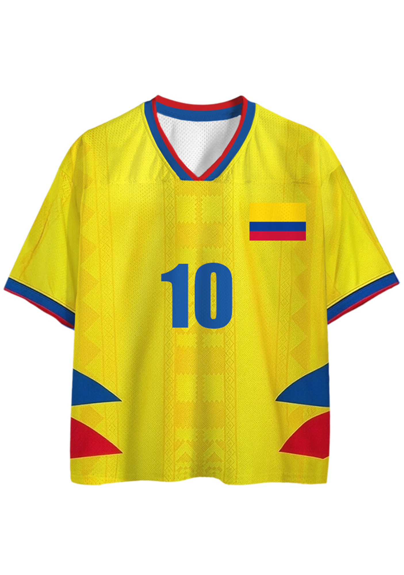 Colombia #10 Retro Mesh Jersey Shirts