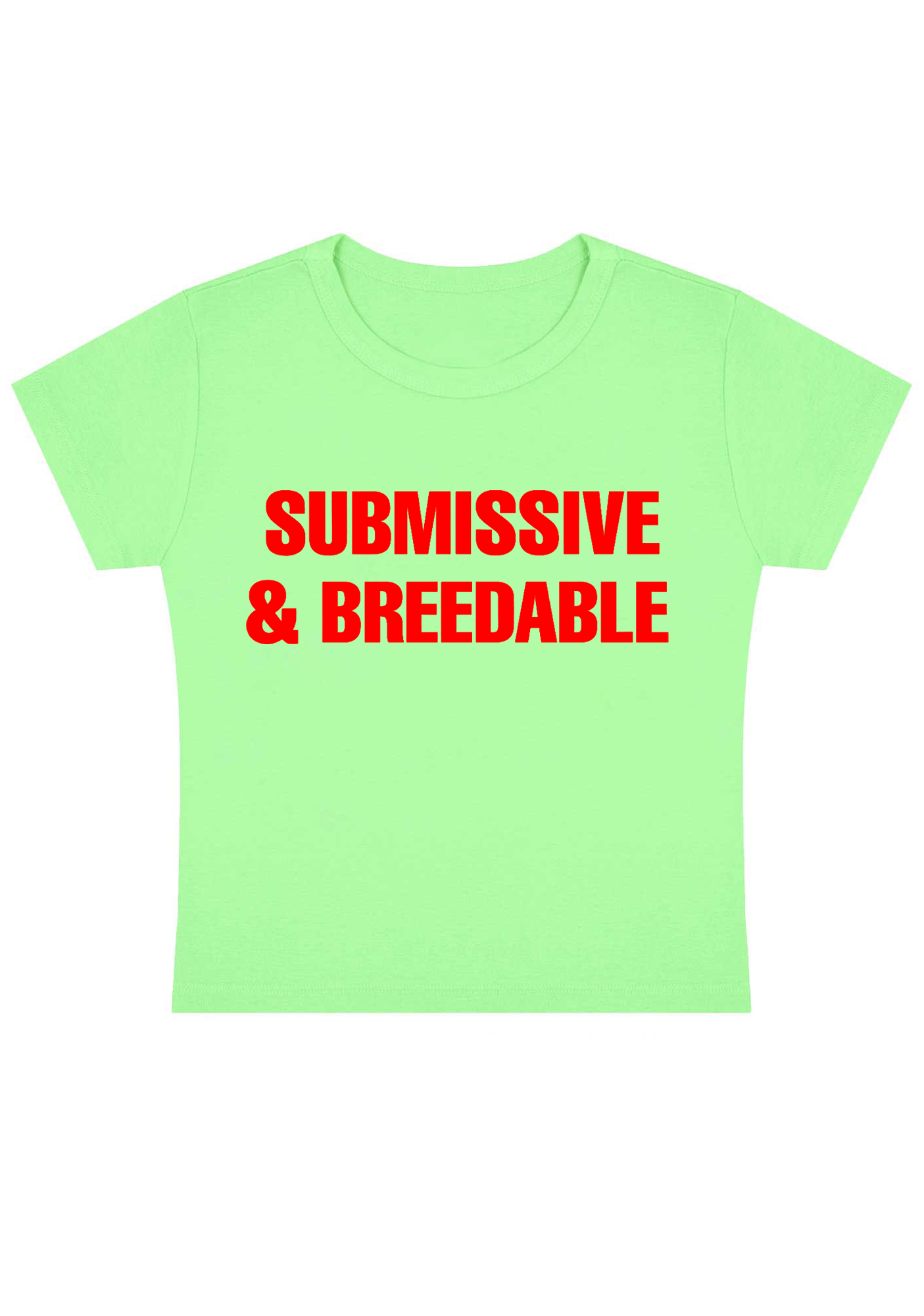 [Copy]Quién Es Un Buen Chico Y2K Baby Tee