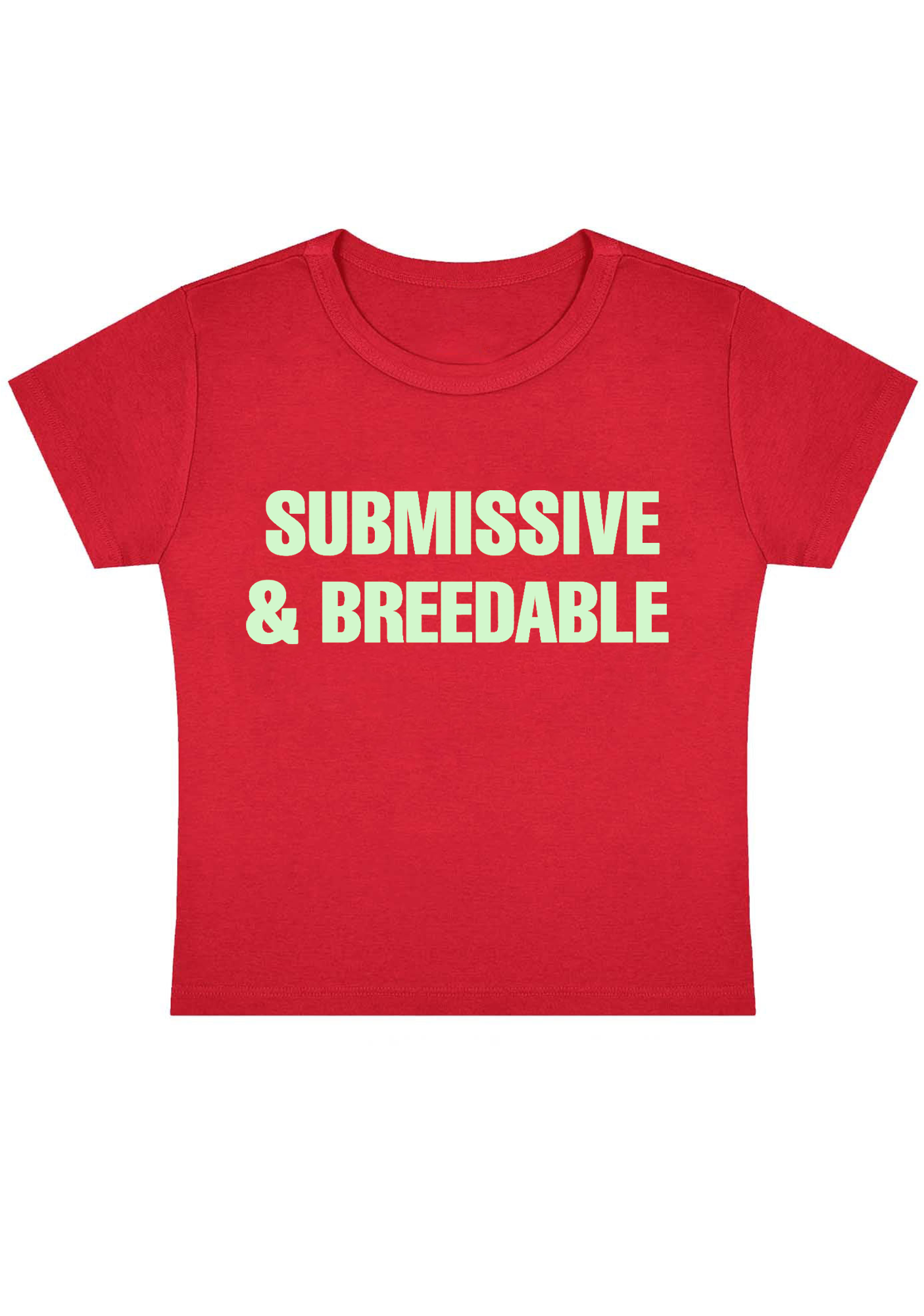 [Copy]Quién Es Un Buen Chico Y2K Baby Tee