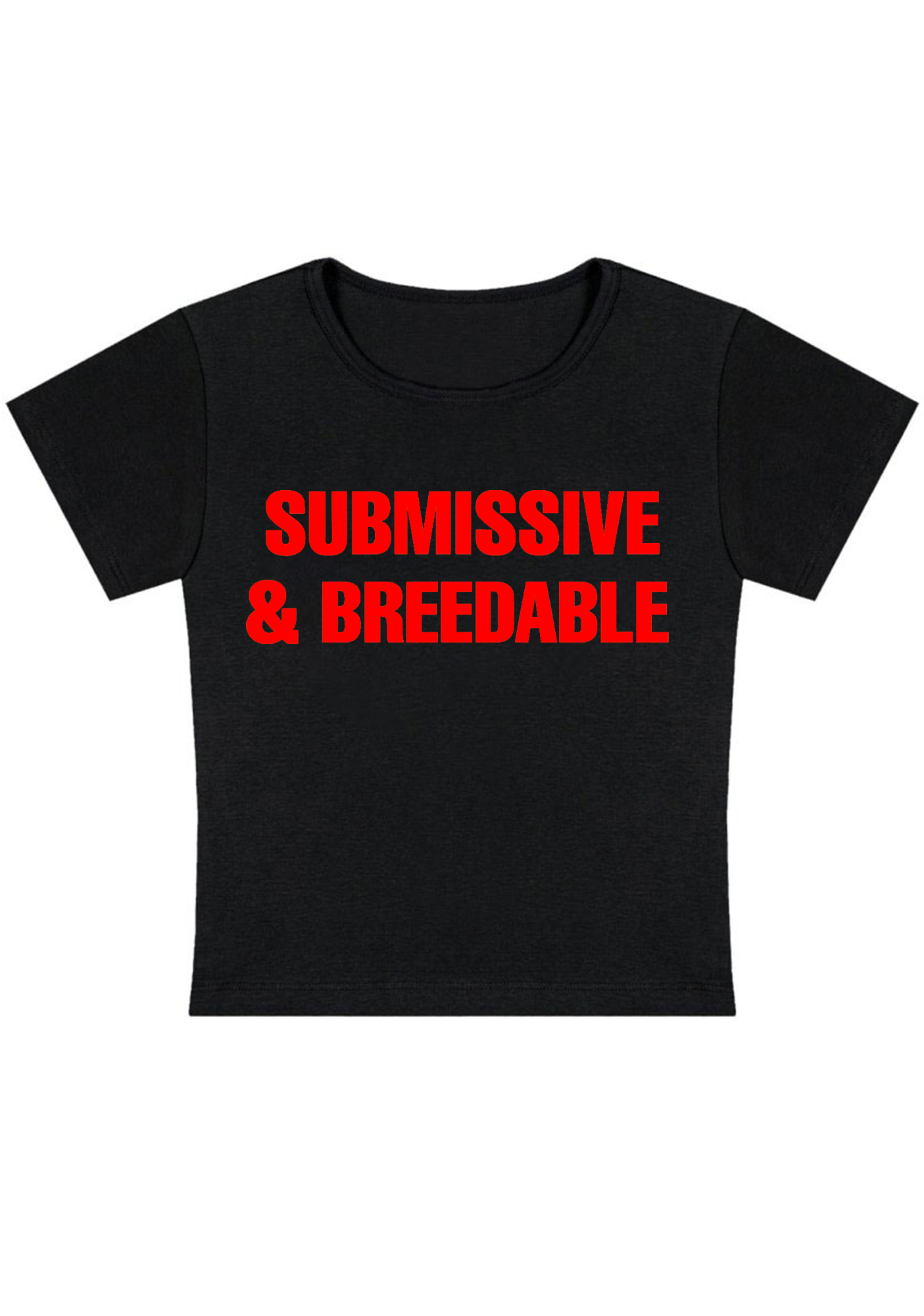 [Copy]Quién Es Un Buen Chico Y2K Baby Tee