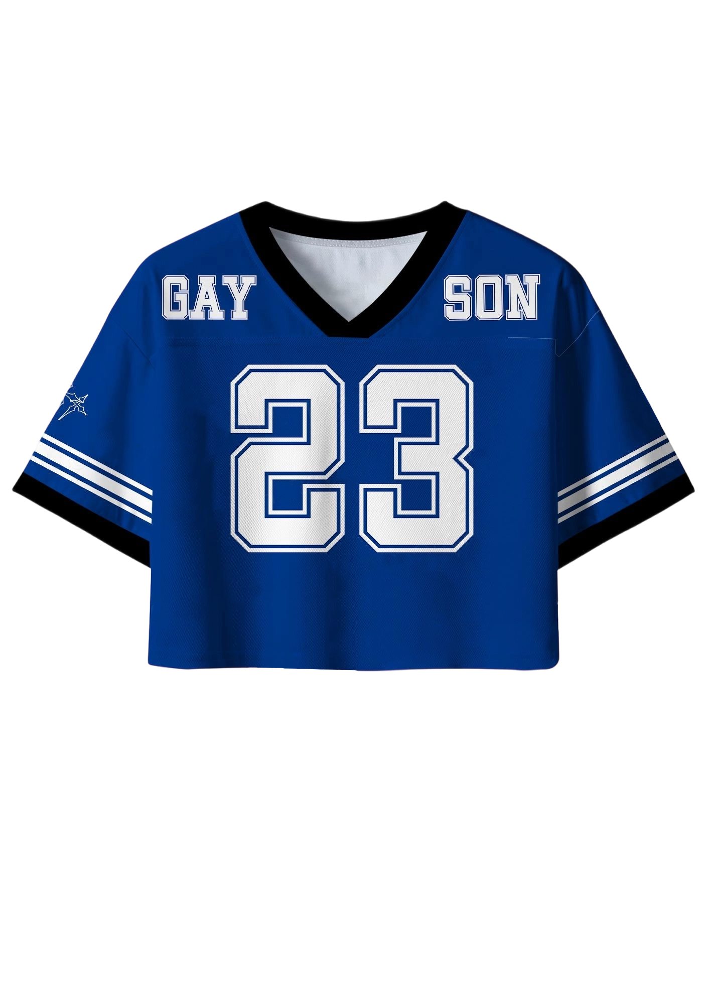 Gay son Y2K Crop Sport Jersey Shirts