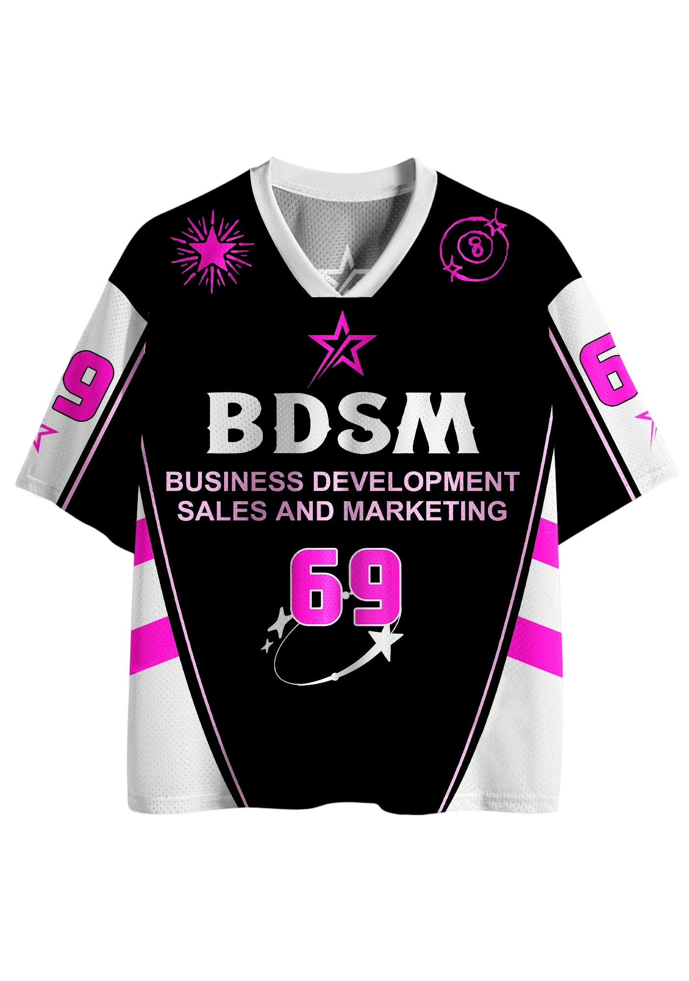 BDSM Black Jersey Shirt