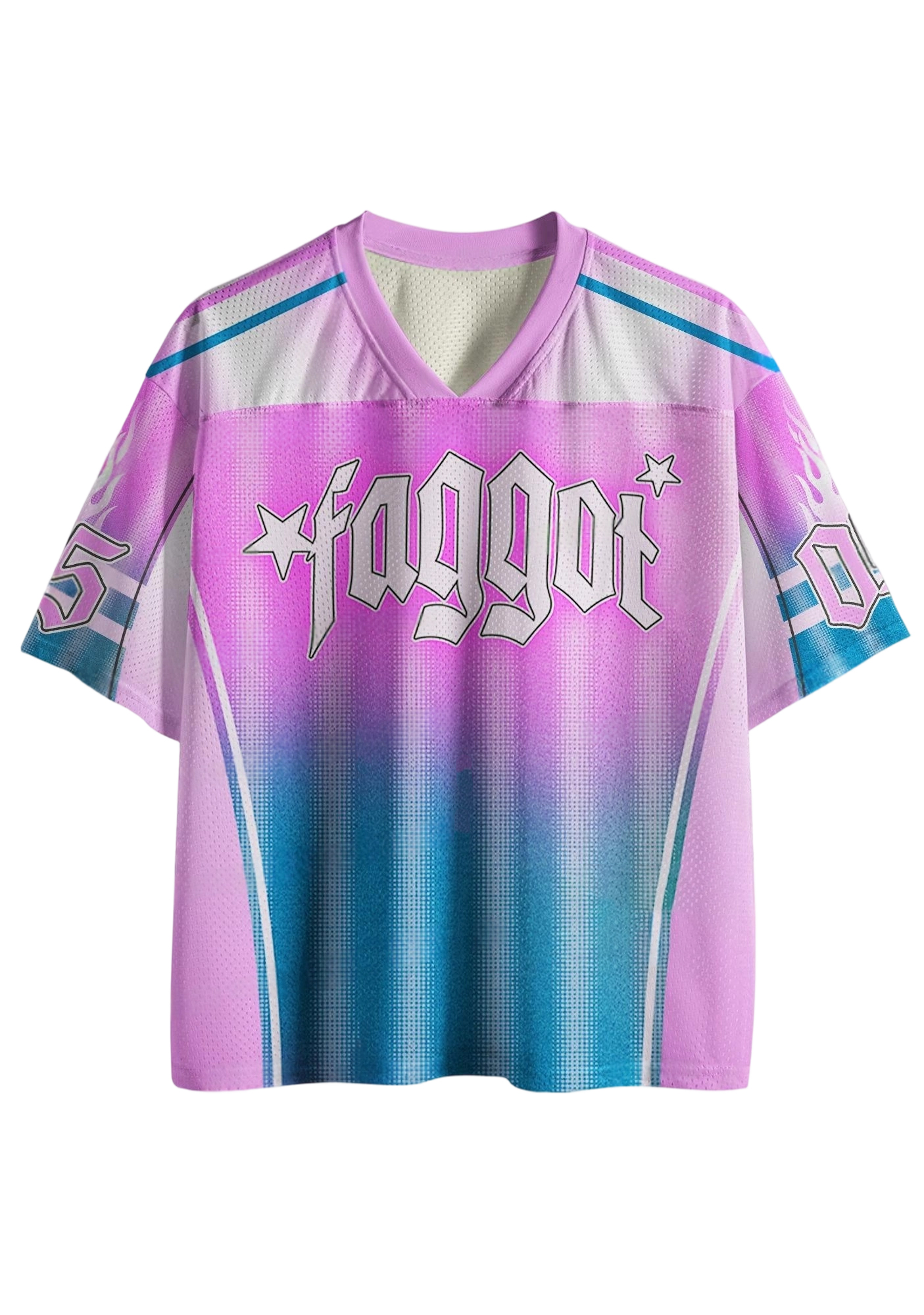 Faggot Y2K Jersey Shirt