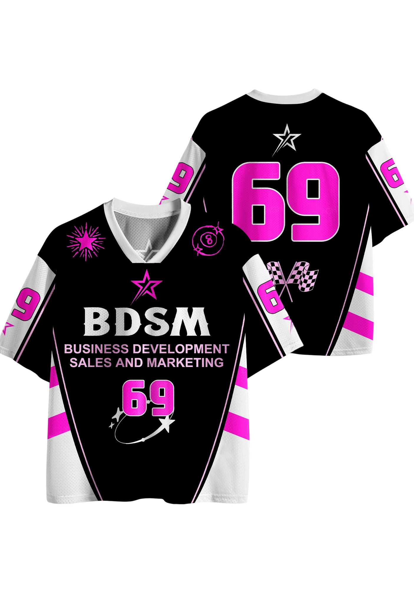 BDSM Black Jersey Shirt