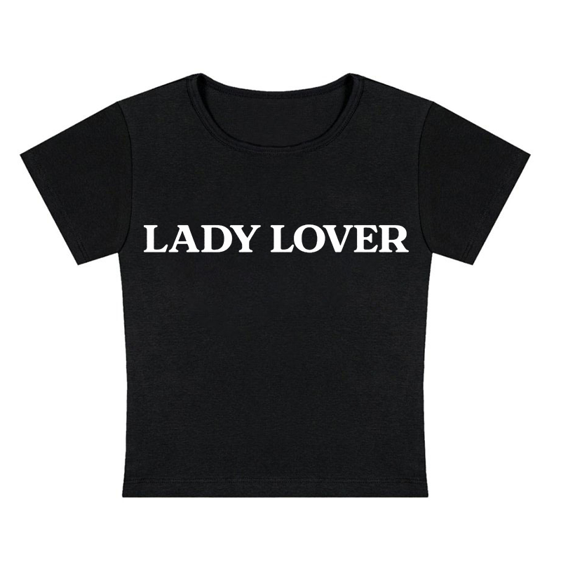 Lady Lover Y2K Baby Tee