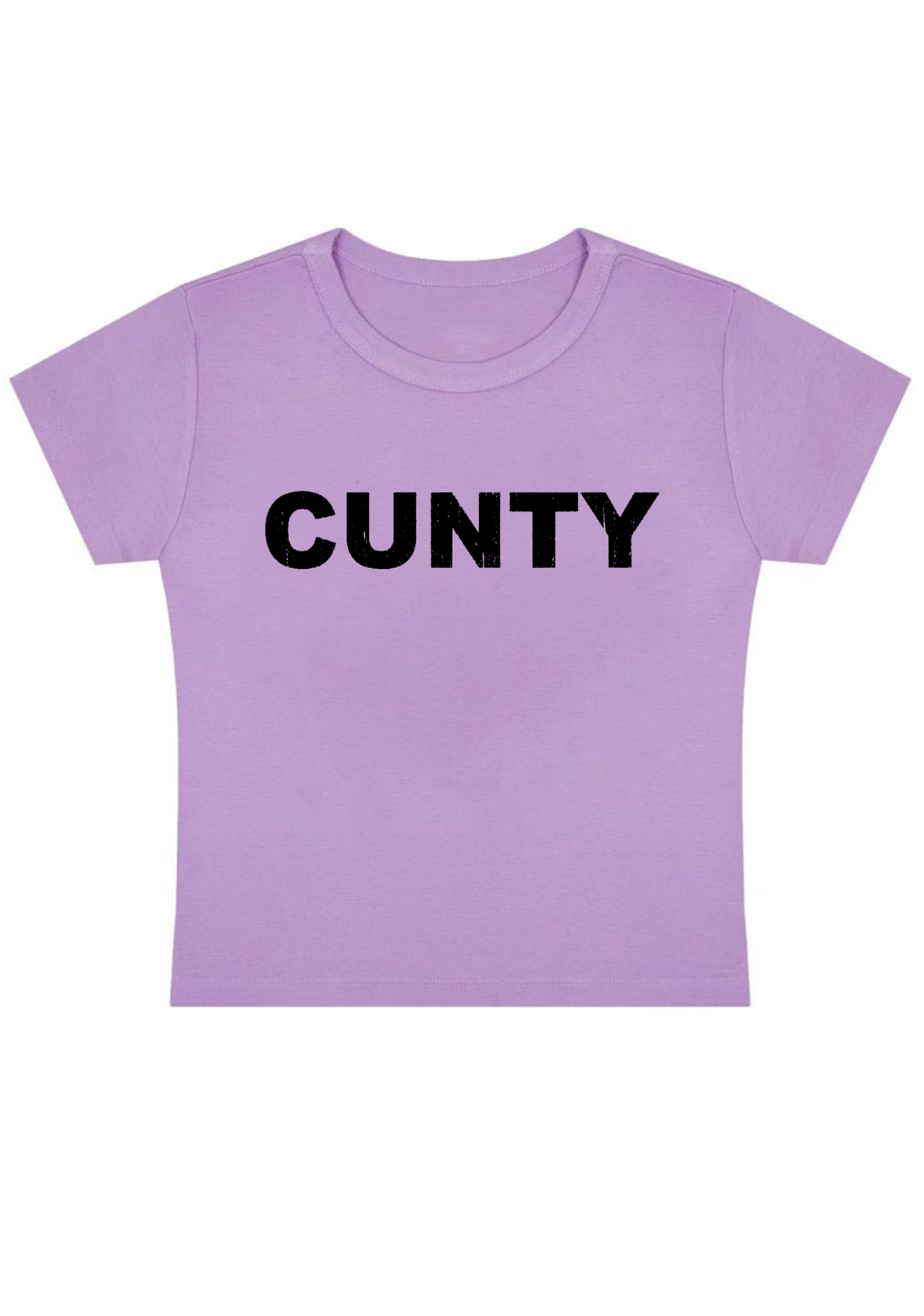 Cxxty Printed Y2K Baby Tee