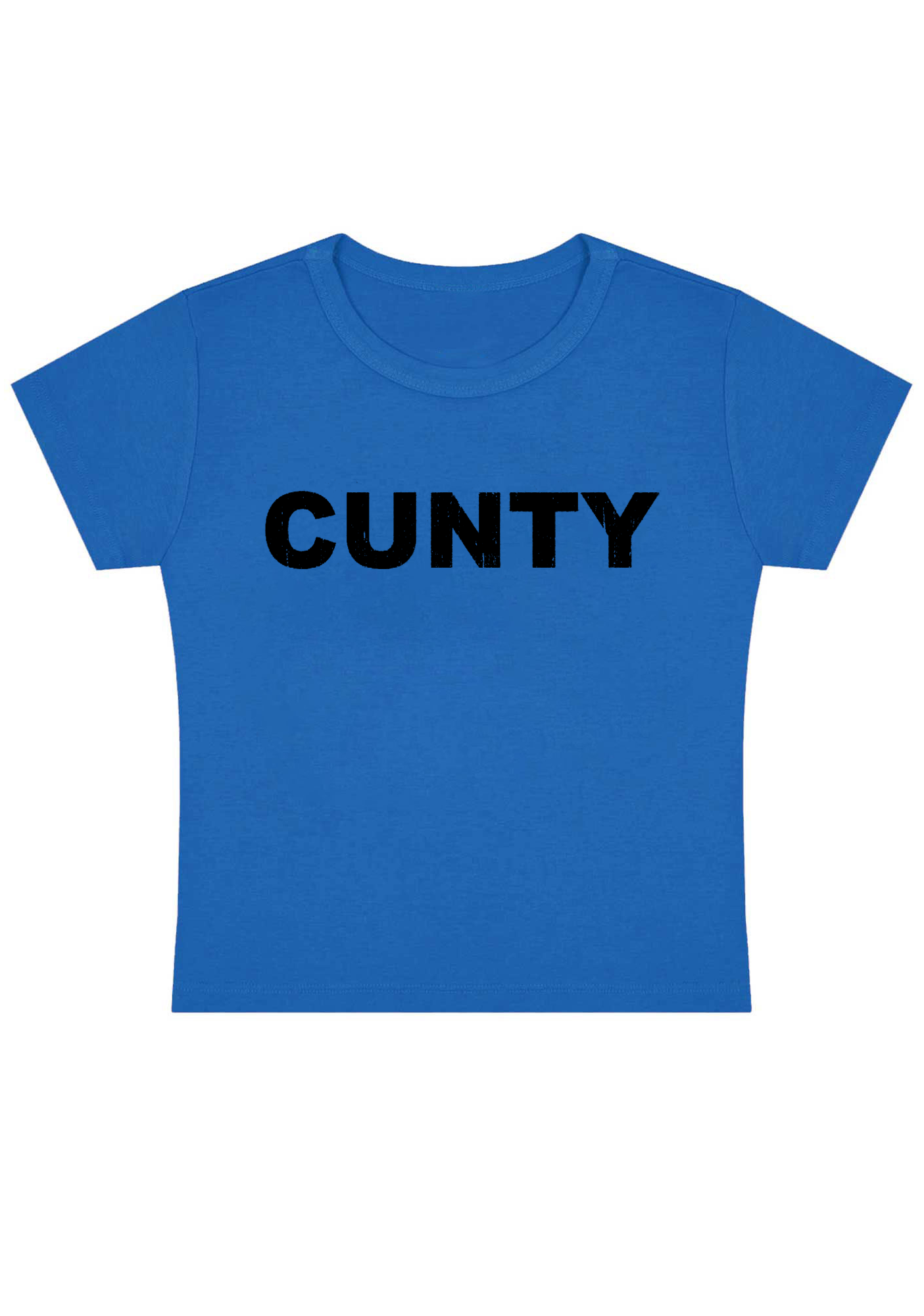 Cxxty Printed Y2K Baby Tee