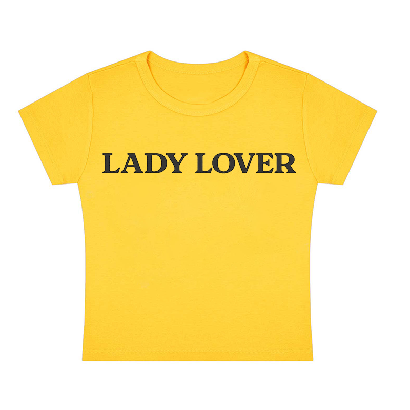 Lady Lover Y2K Baby Tee