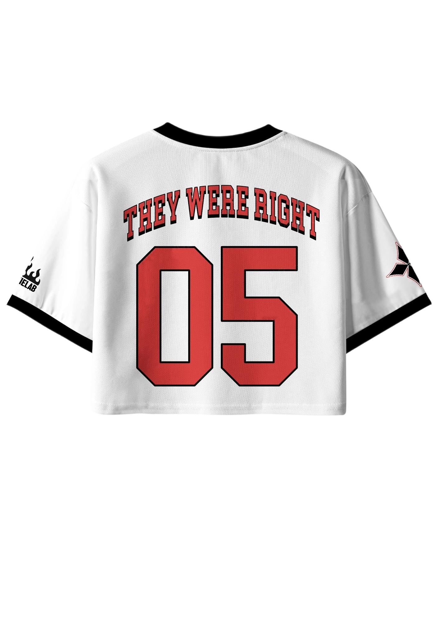 I Was Gay Y2K Crop Sport Jersey Shirts