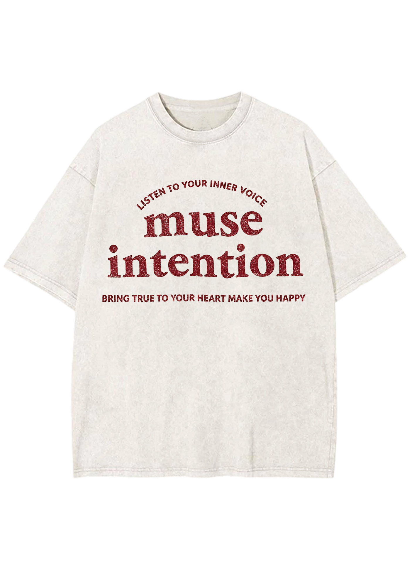 Listen To Your Inner Voice Muse Intention Washed Tee
