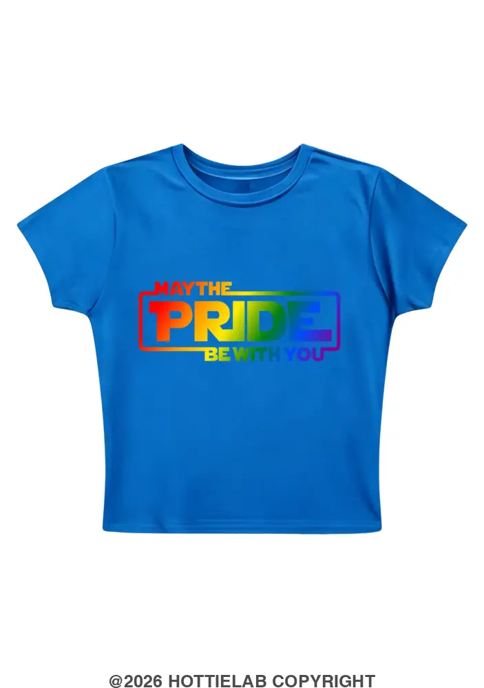 May The Pride Be With You Y2K Baby Tee