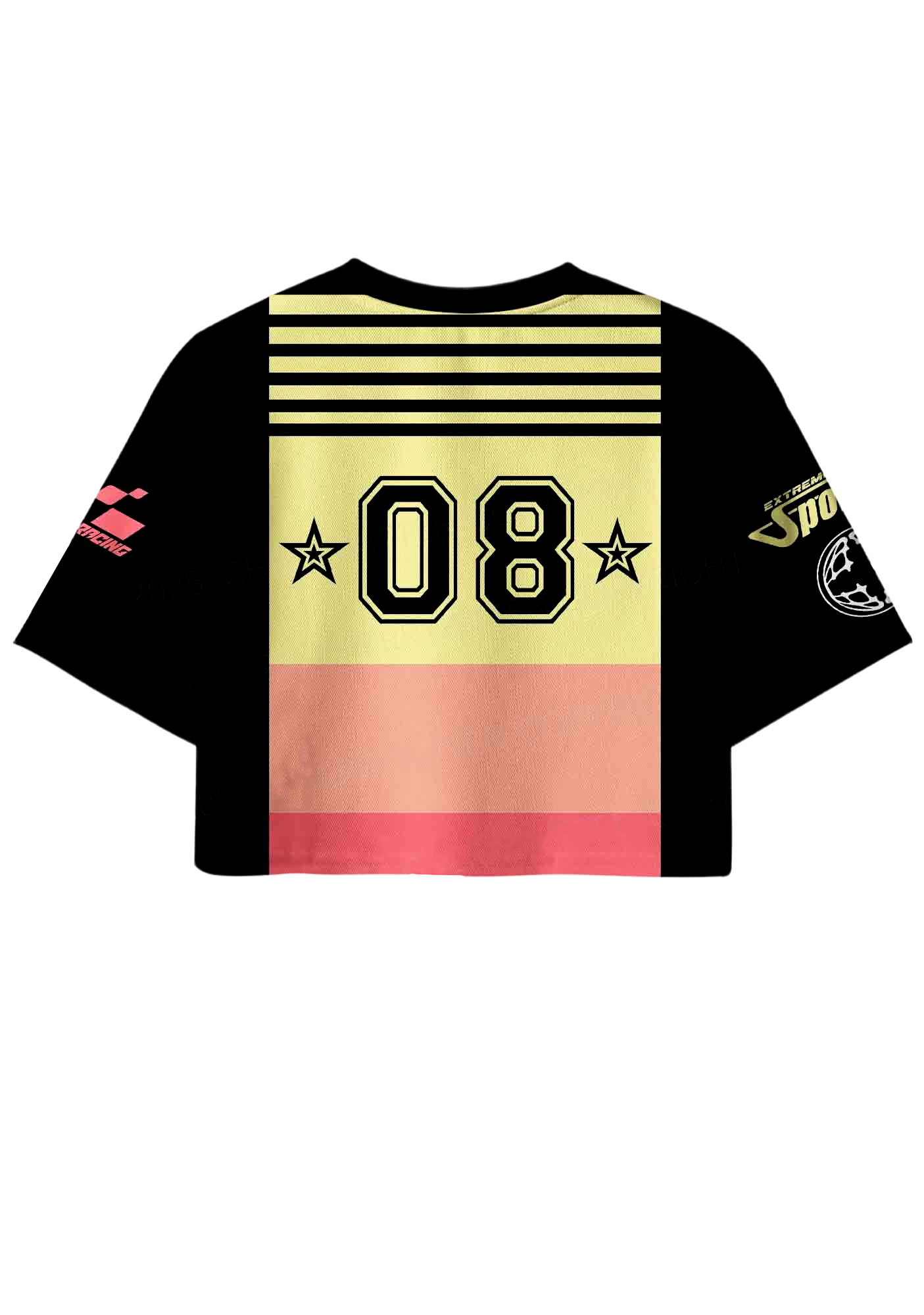 Eat your girl Y2K Crop Sport Jersey Shirts