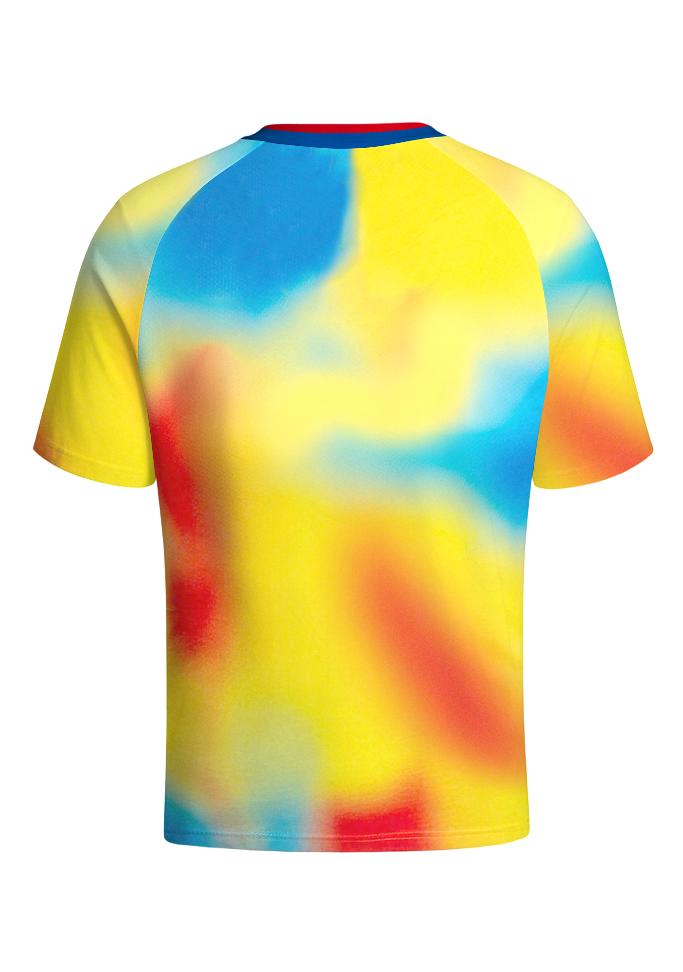 Men's Colombian Patriotic Tie Dye Jersey Shirts