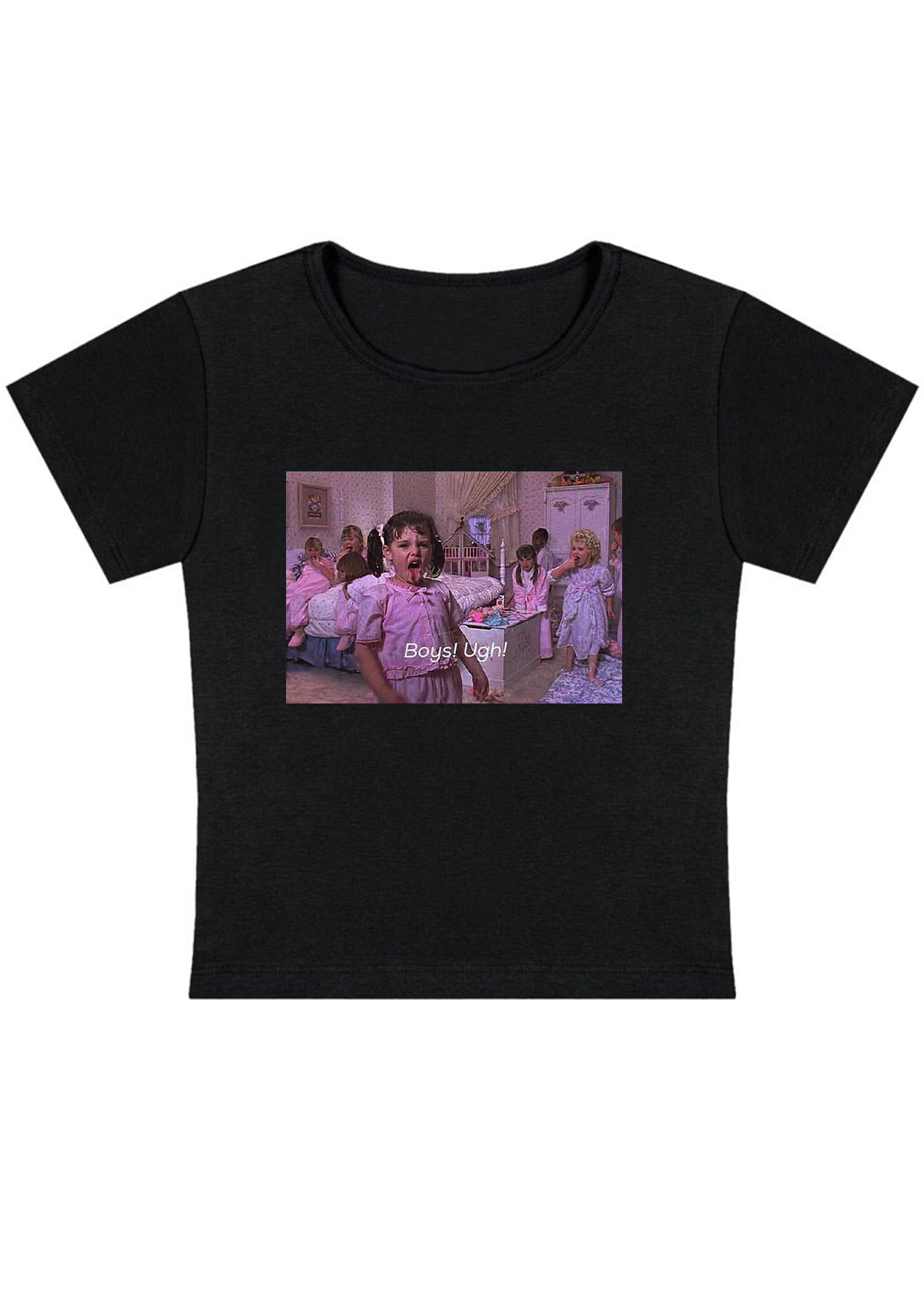 Boys Ugh Y2K Baby Tee