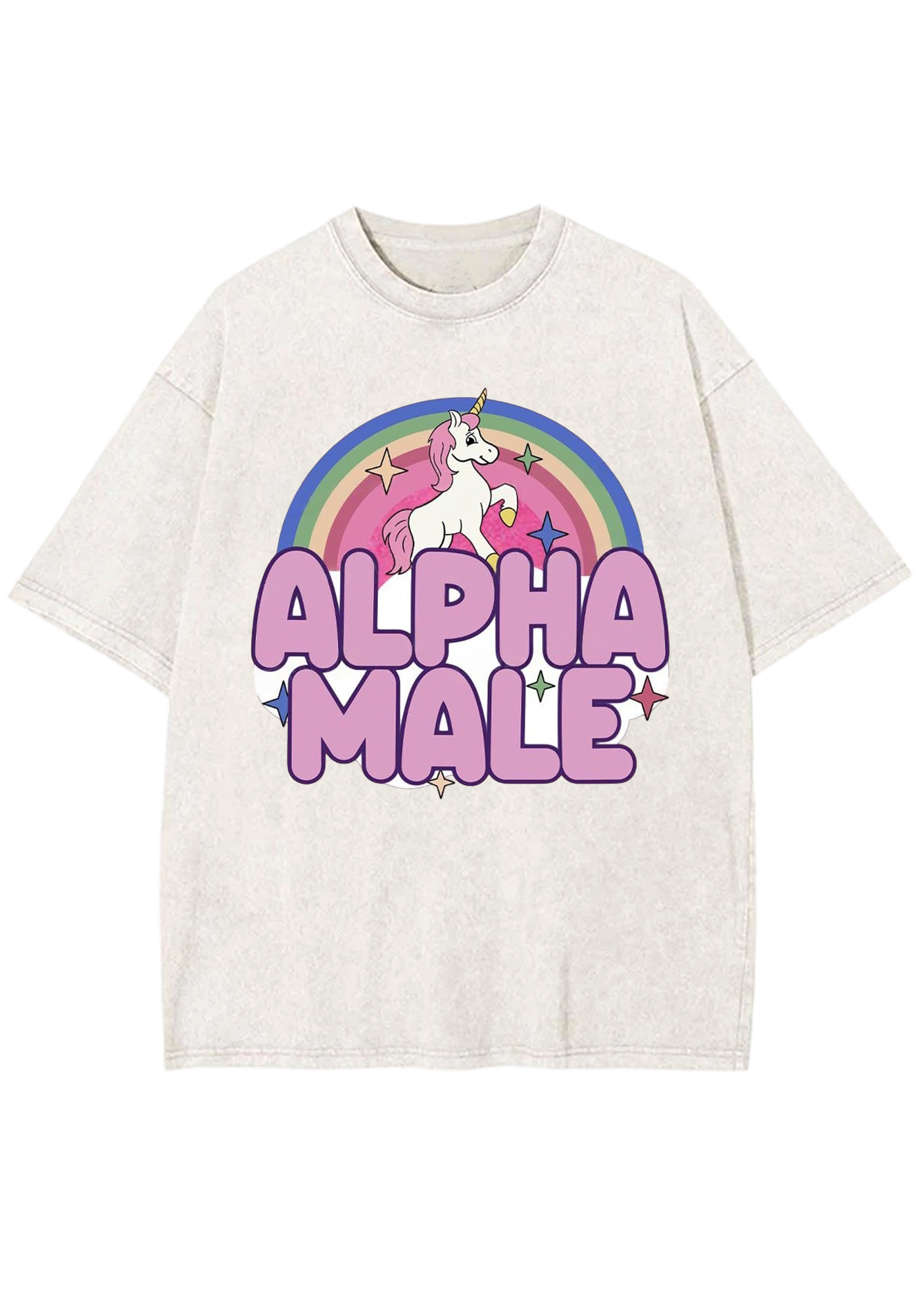 Alpha Male Y2K Washed Tee
